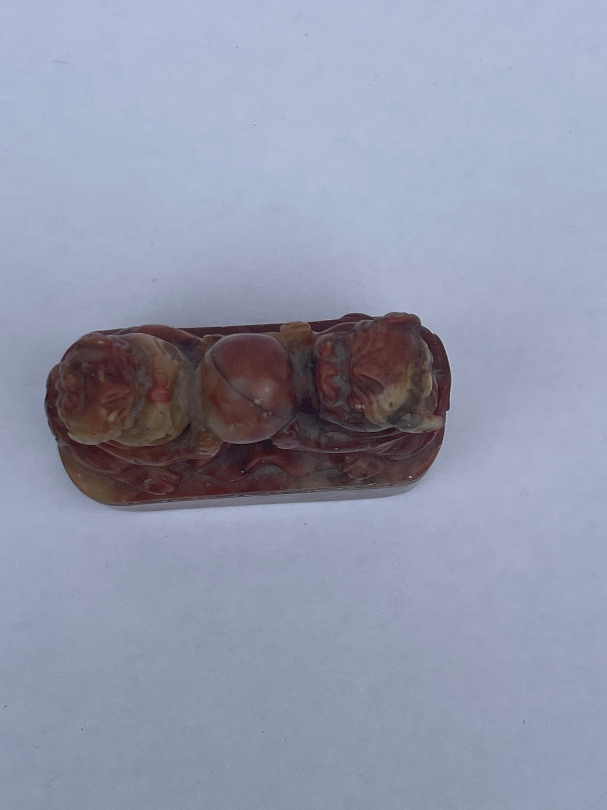 Vintage Chinese Marble Stamp