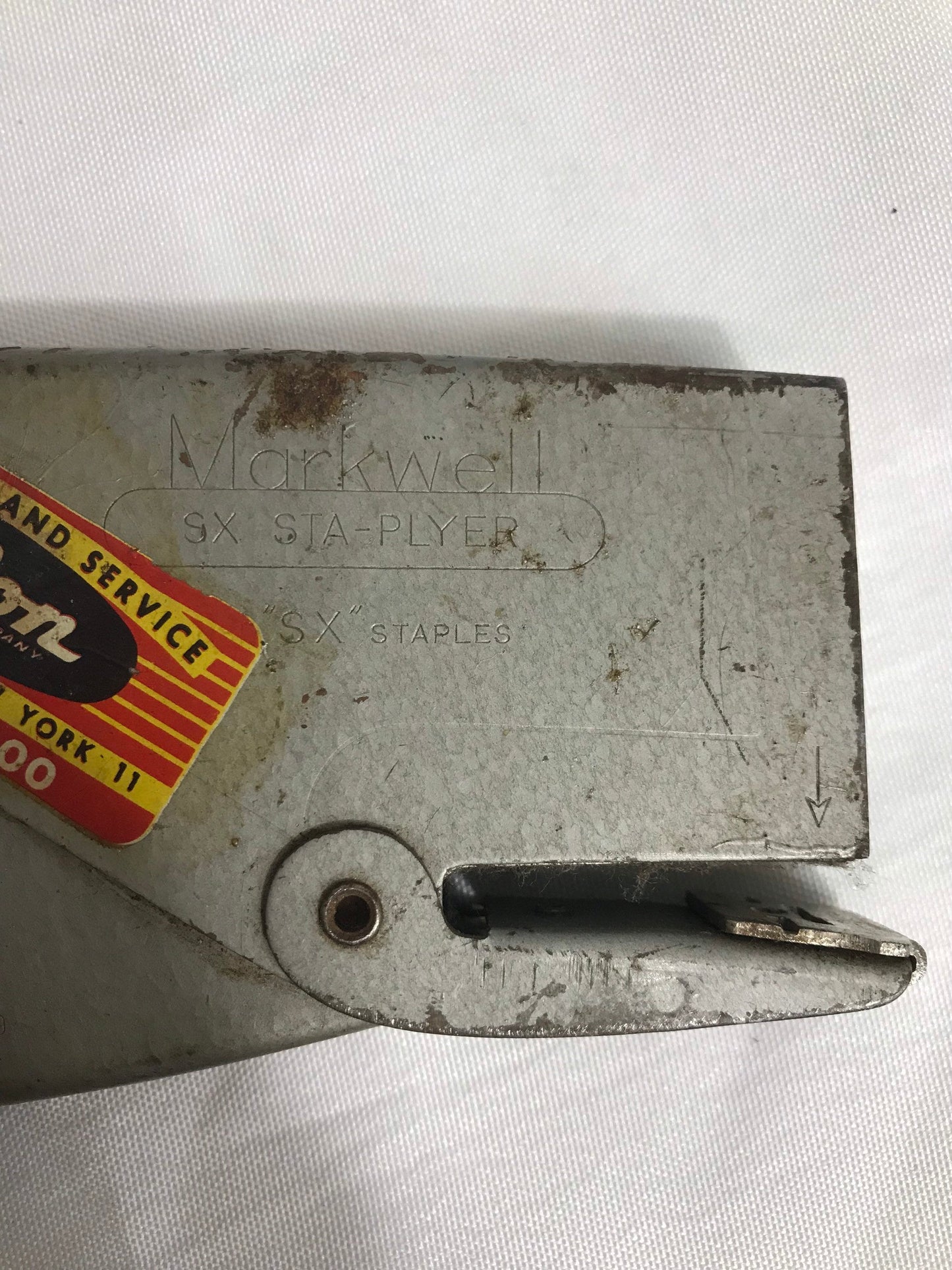 Vintage Handheld Markwell Industrial SX STA-PLYER Stapler