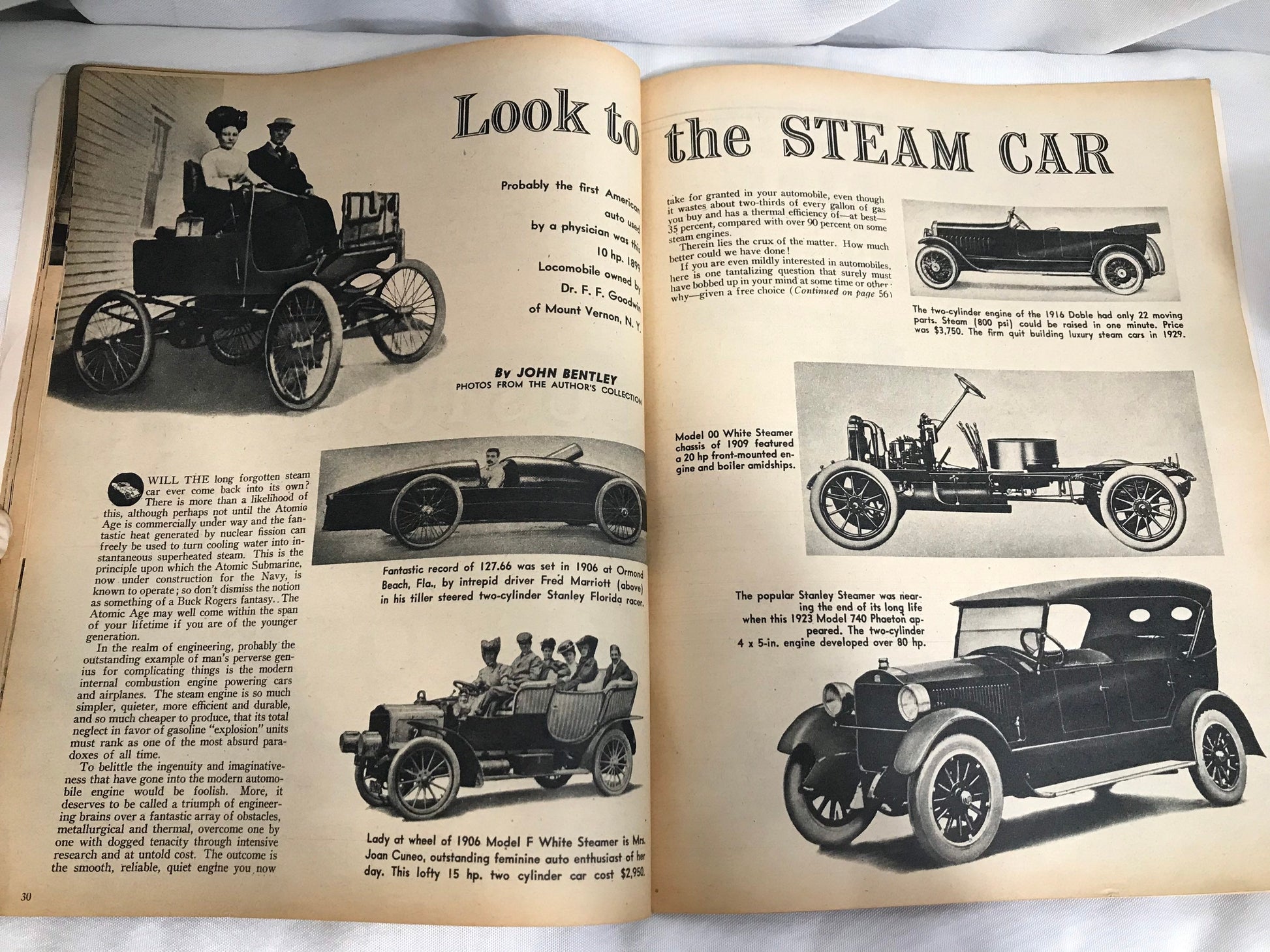 Vintage Auto Age The Car-Owner’s Complete Magazine | Look to the Steam Car | Editor John Bentley