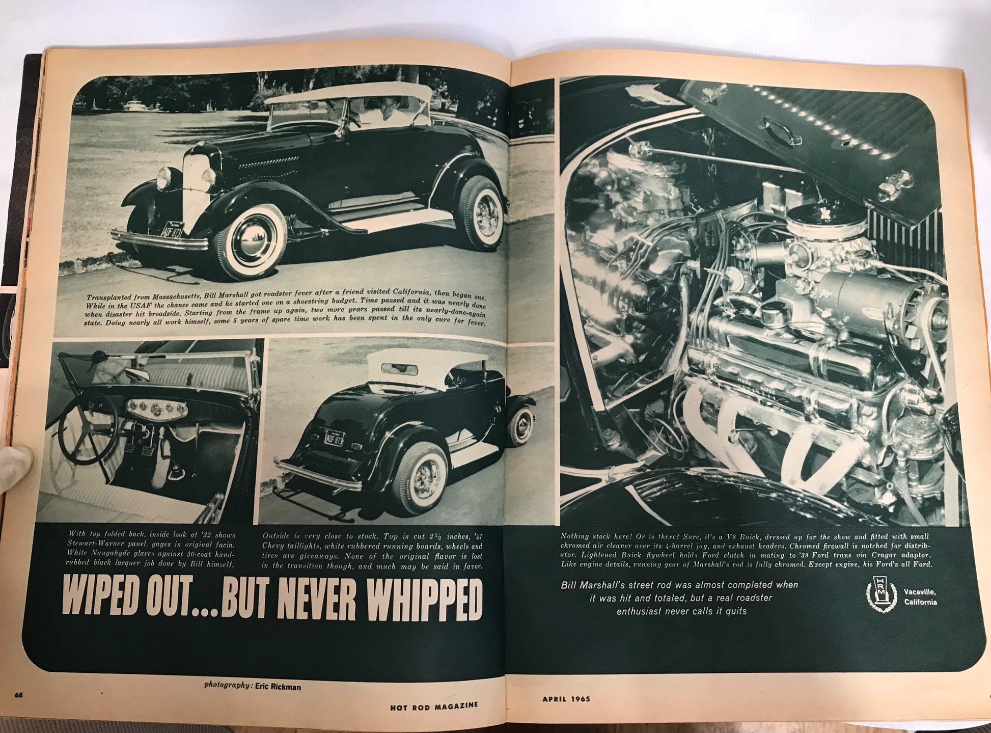 Vintage Hot Rod Everybody’s Automotive Magazine | NHRA/AHRA Winter Drags | April 1965 Issue