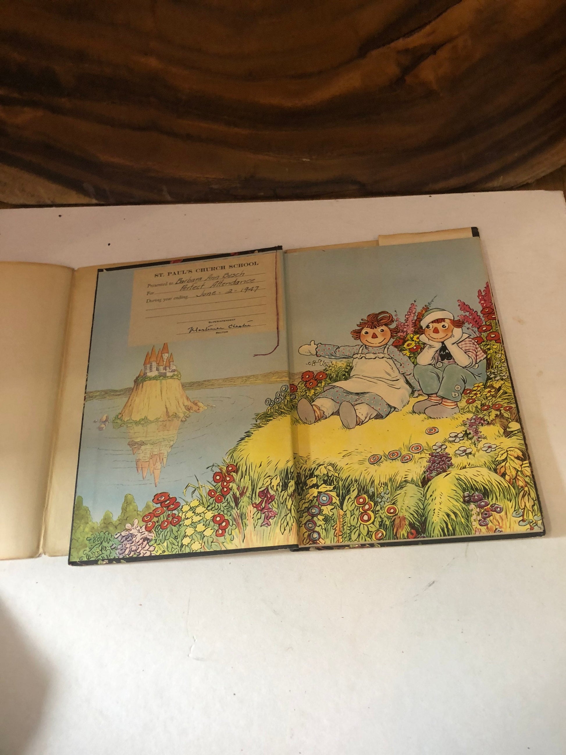 Marcella a Raggedy Ann Story by Johnny Gruelle 1929