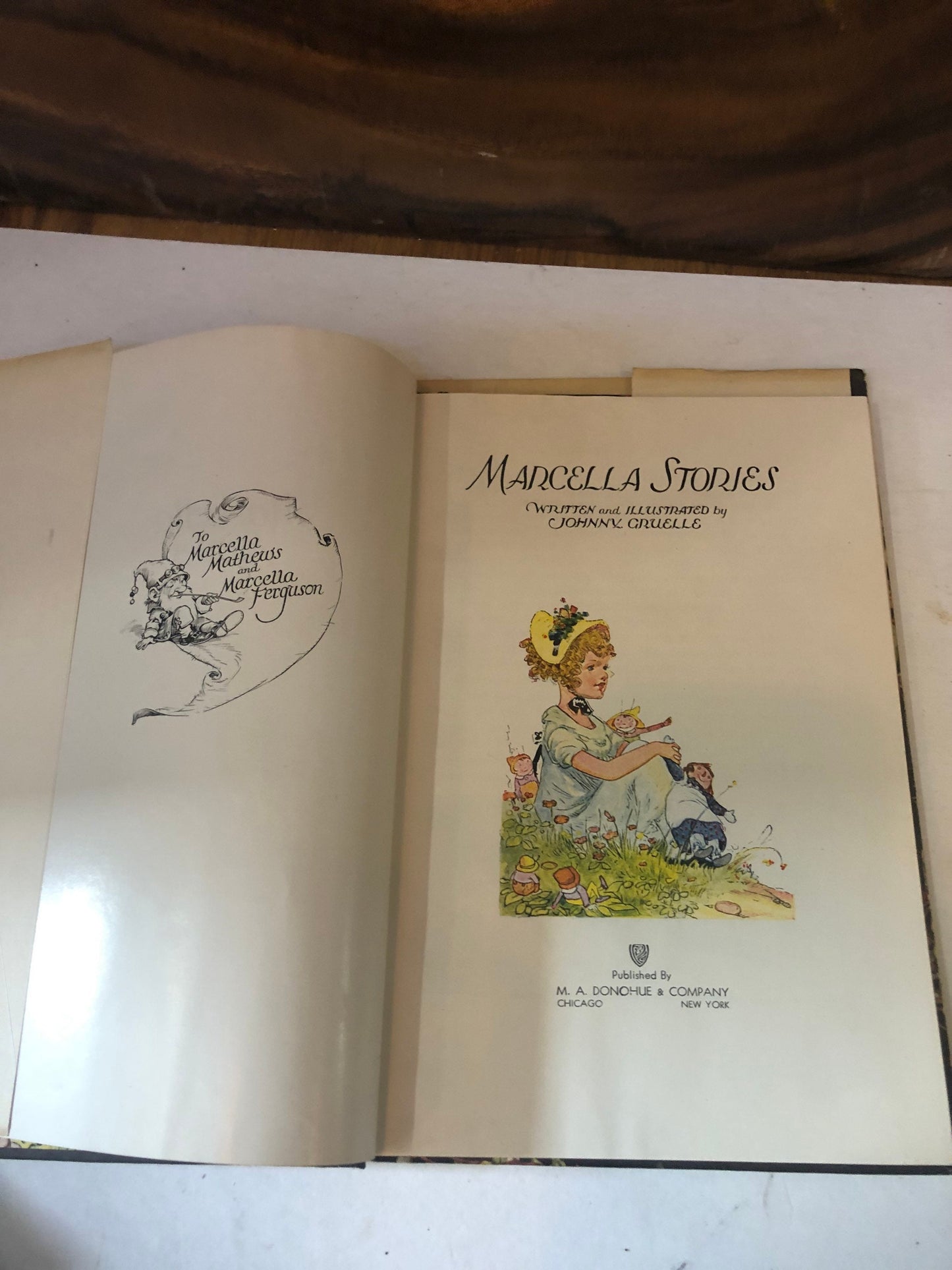 Marcella a Raggedy Ann Story by Johnny Gruelle 1929