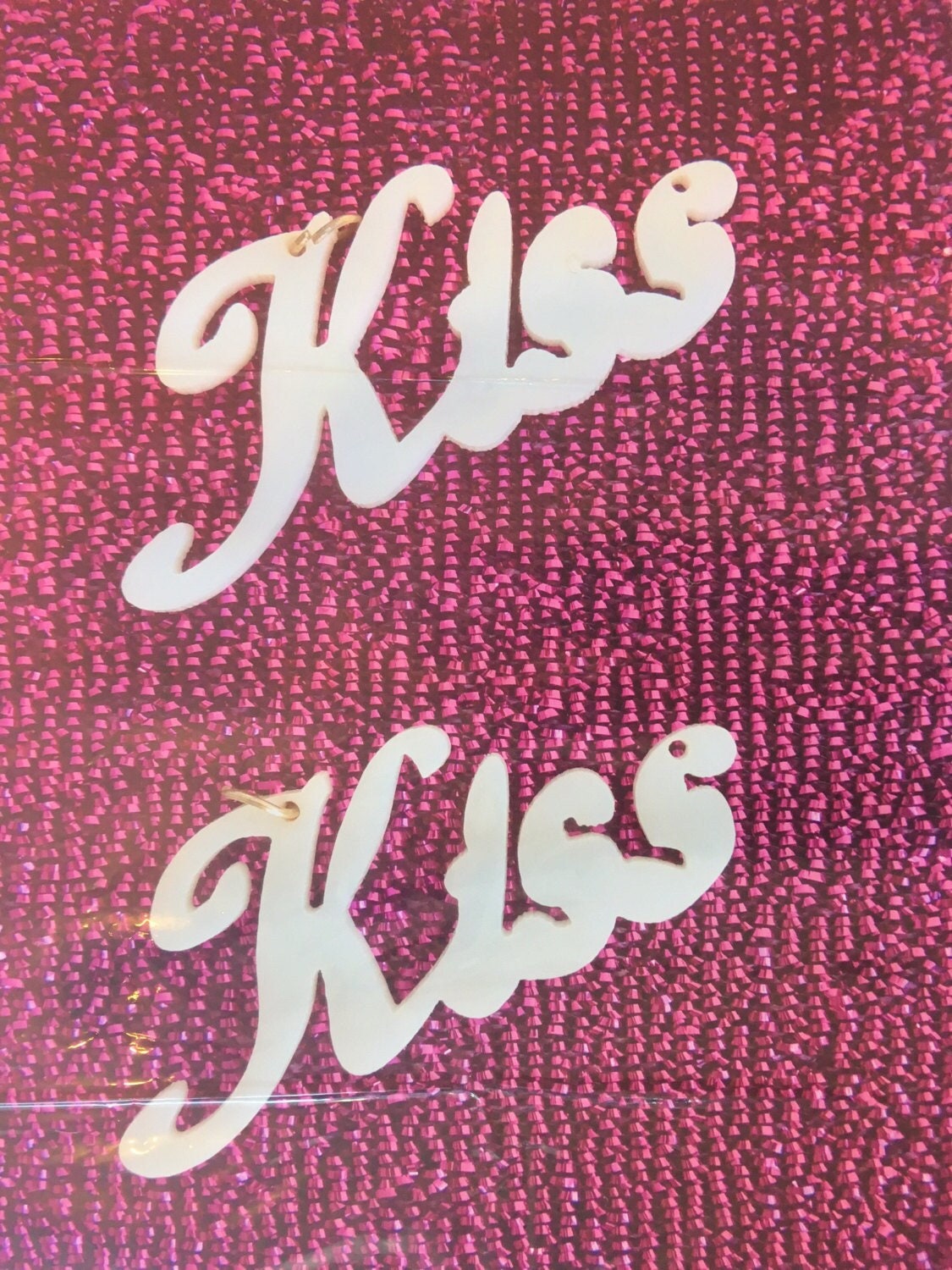 Vintage Kiss Kiss Photo Print, Romantic Wall Art, Retro Decor, Vintage Typography, Kiss Print, Love Gift