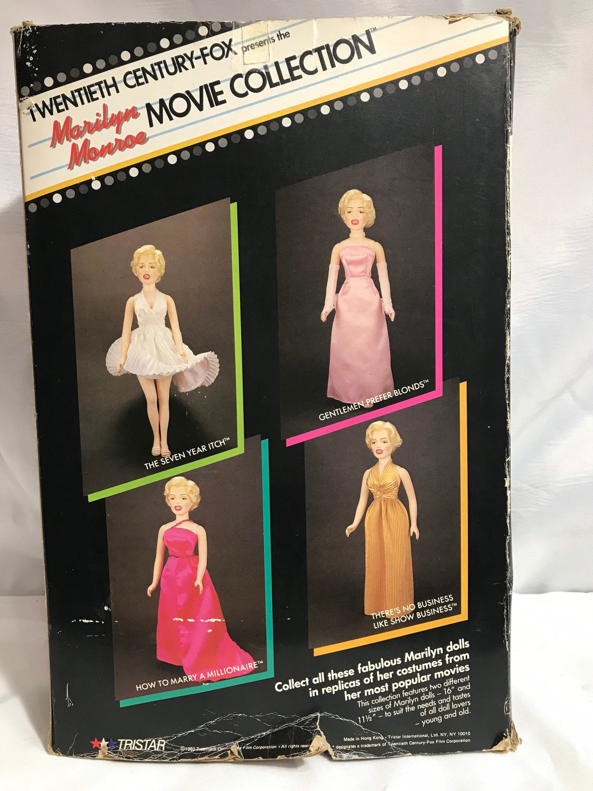 Vintage There’s No Business Like Show Business Marilyn Monroe Doll | The Marilyn Monroe Movie Collection by Tristar | 1982