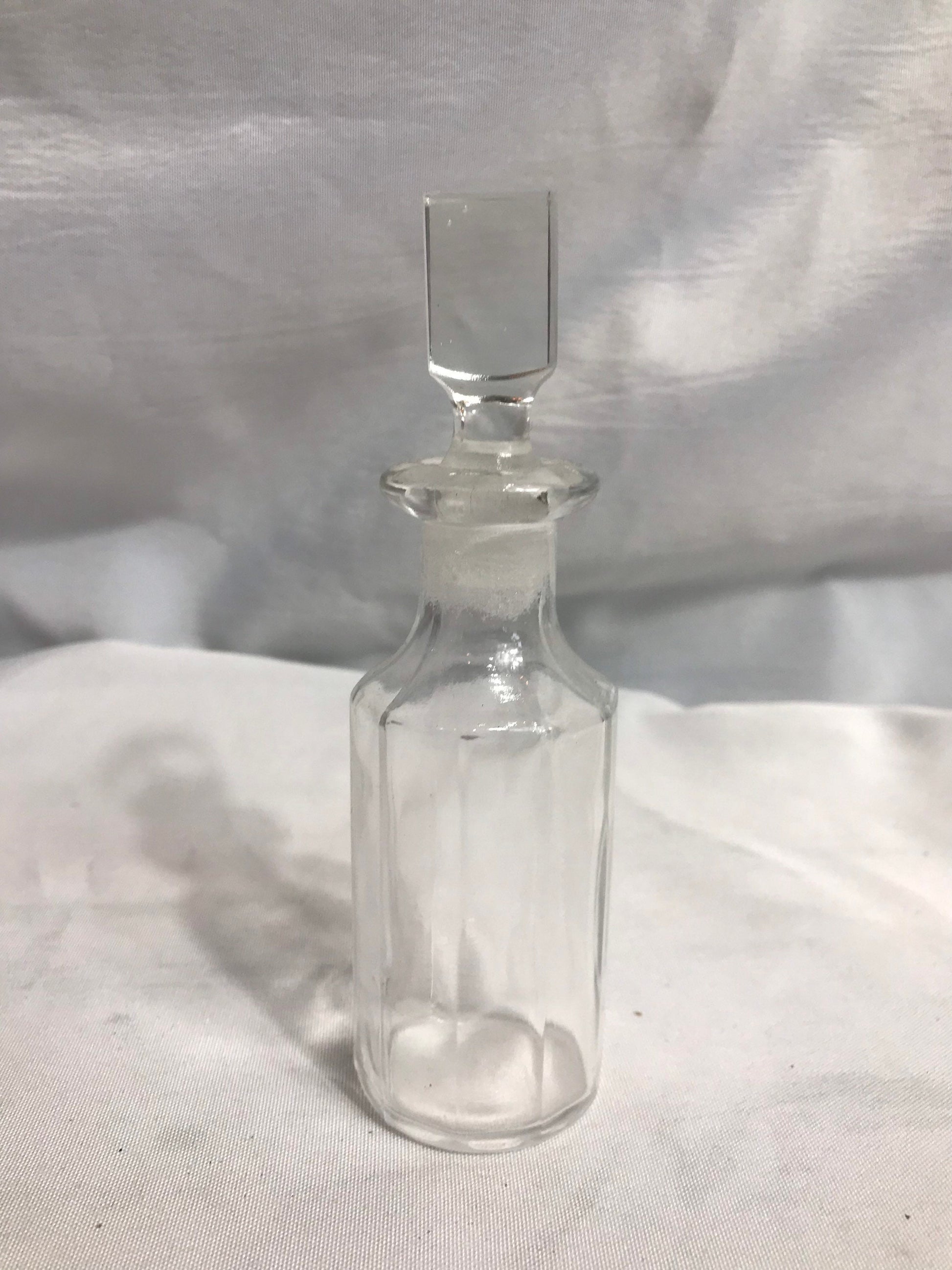 Vintage Clear Glass Apothecary Bottle | Home & Living