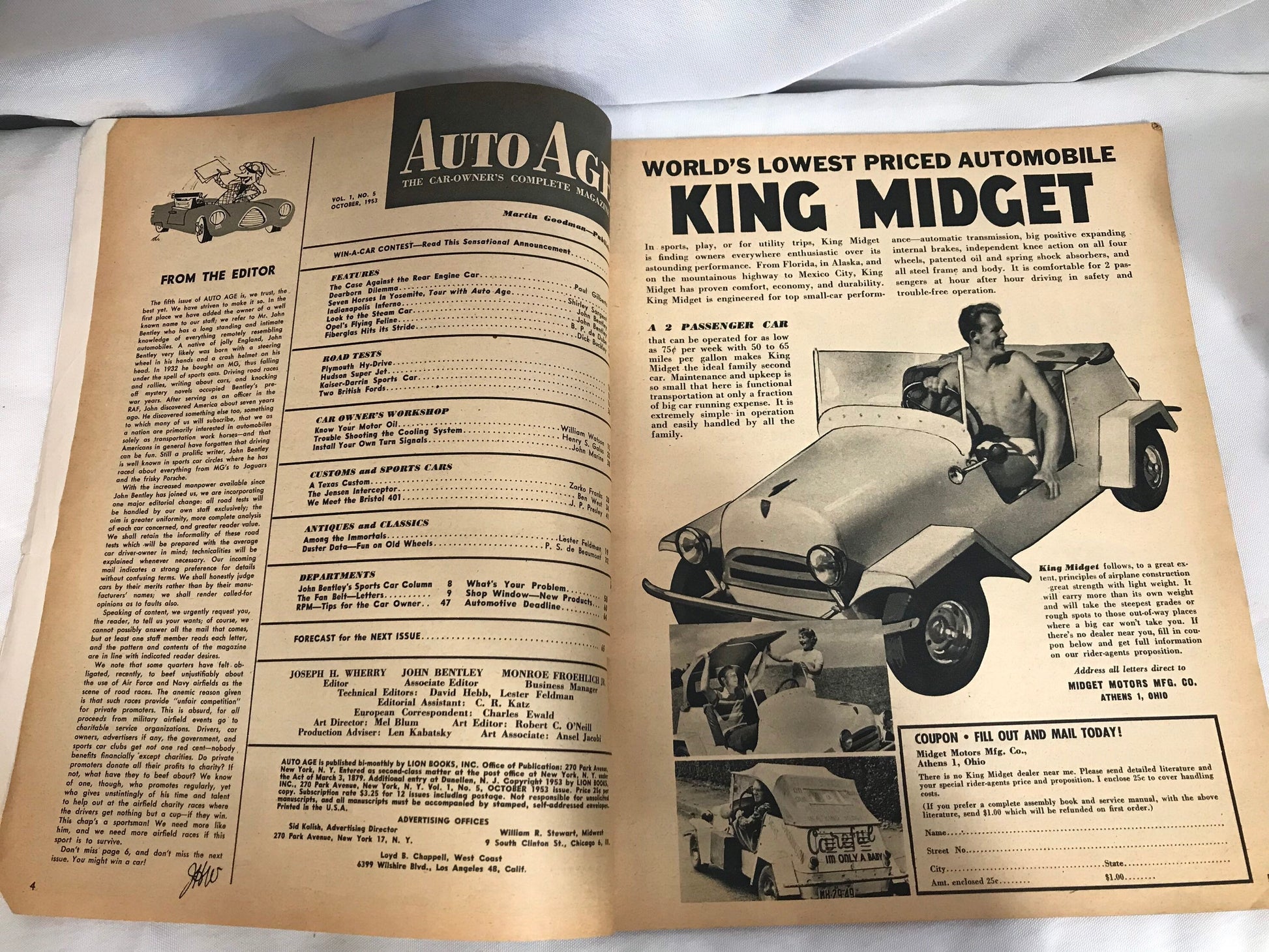 Vintage Auto Age The Car-Owner’s Complete Magazine | Look to the Steam Car | Editor John Bentley