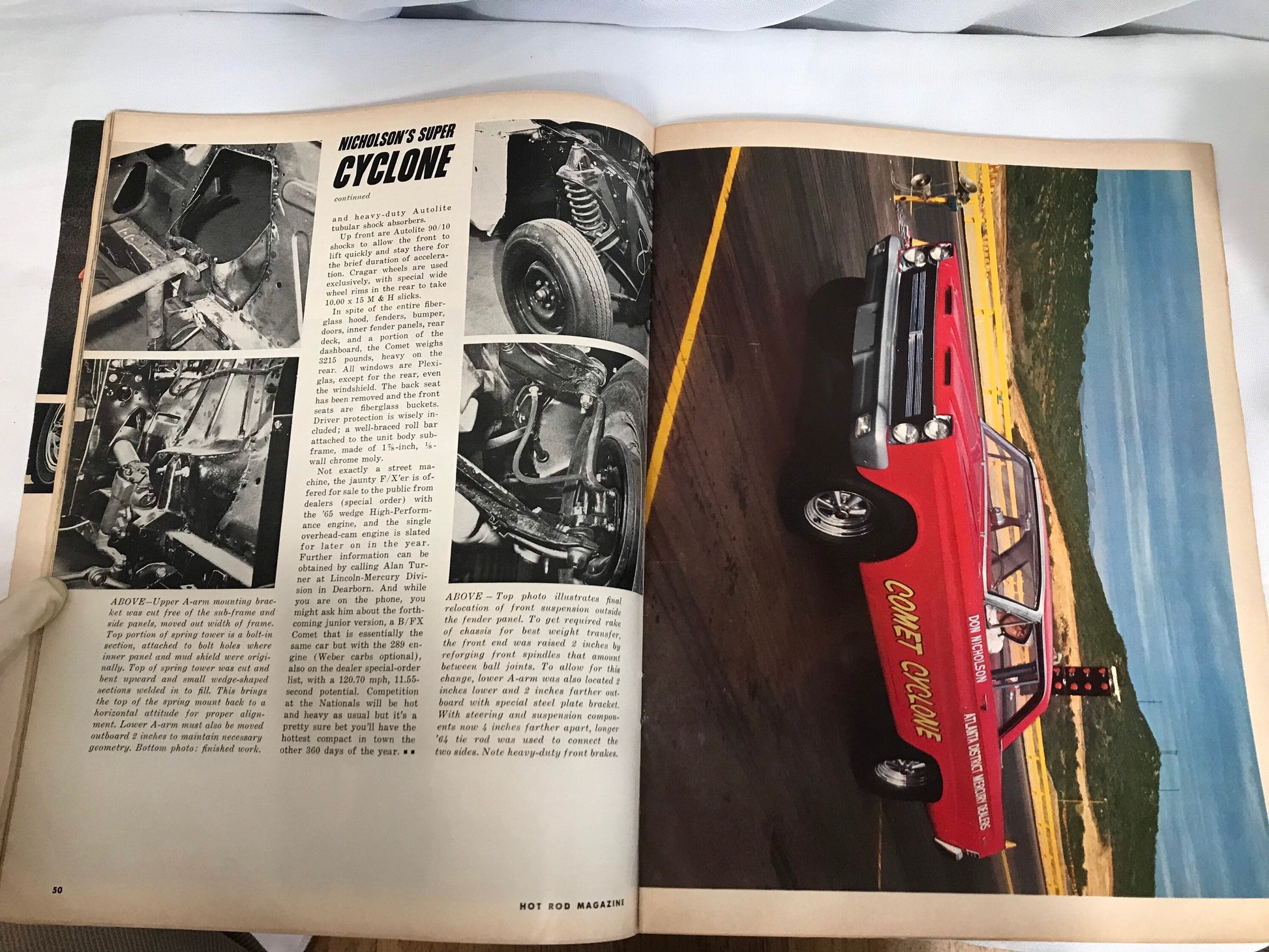 Vintage Hot Rod Everybody’s Automotive Magazine | NHRA/AHRA Winter Drags | April 1965 Issue