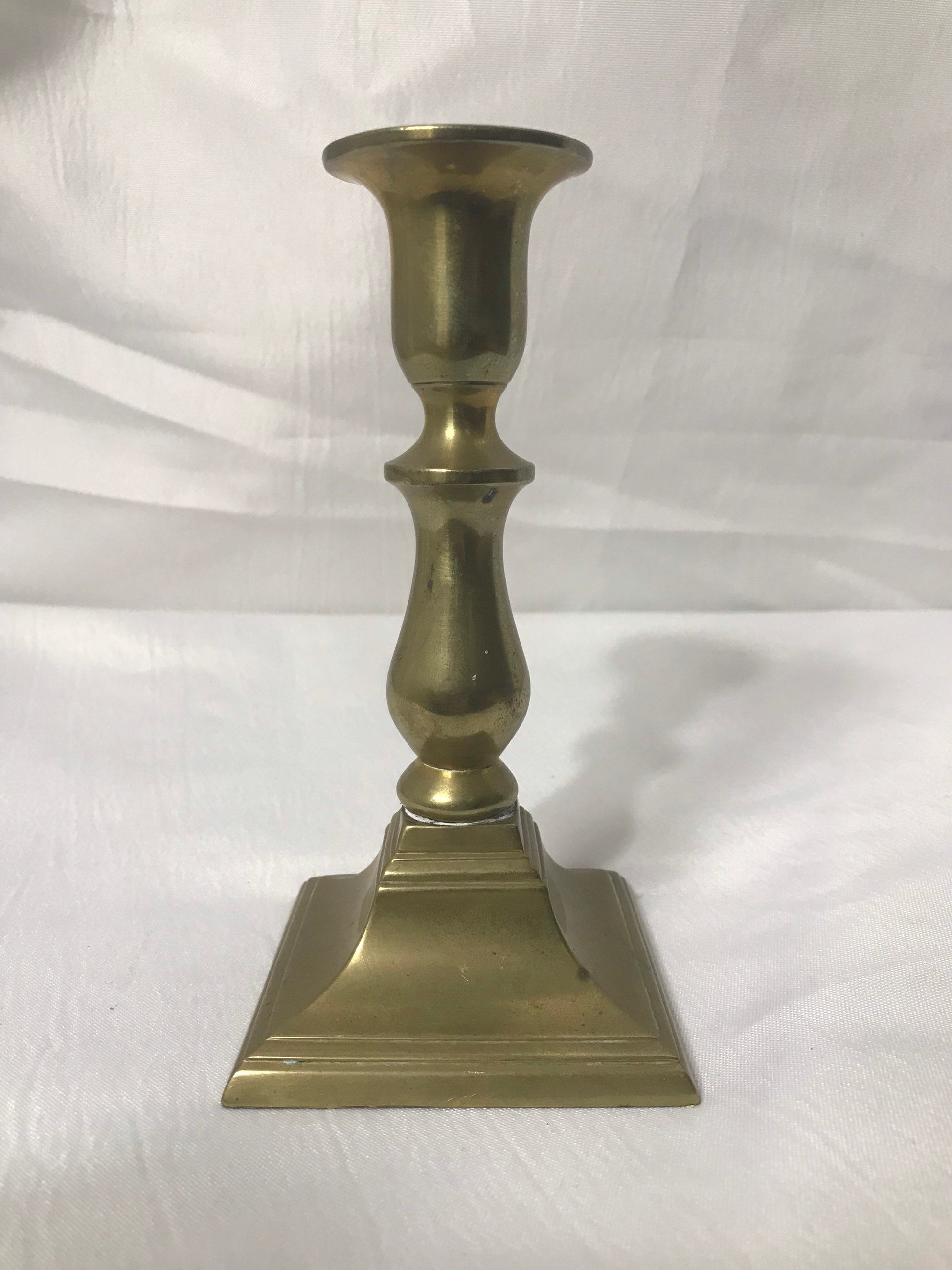 Vintage Brass Candlestick Holder | Home Decor