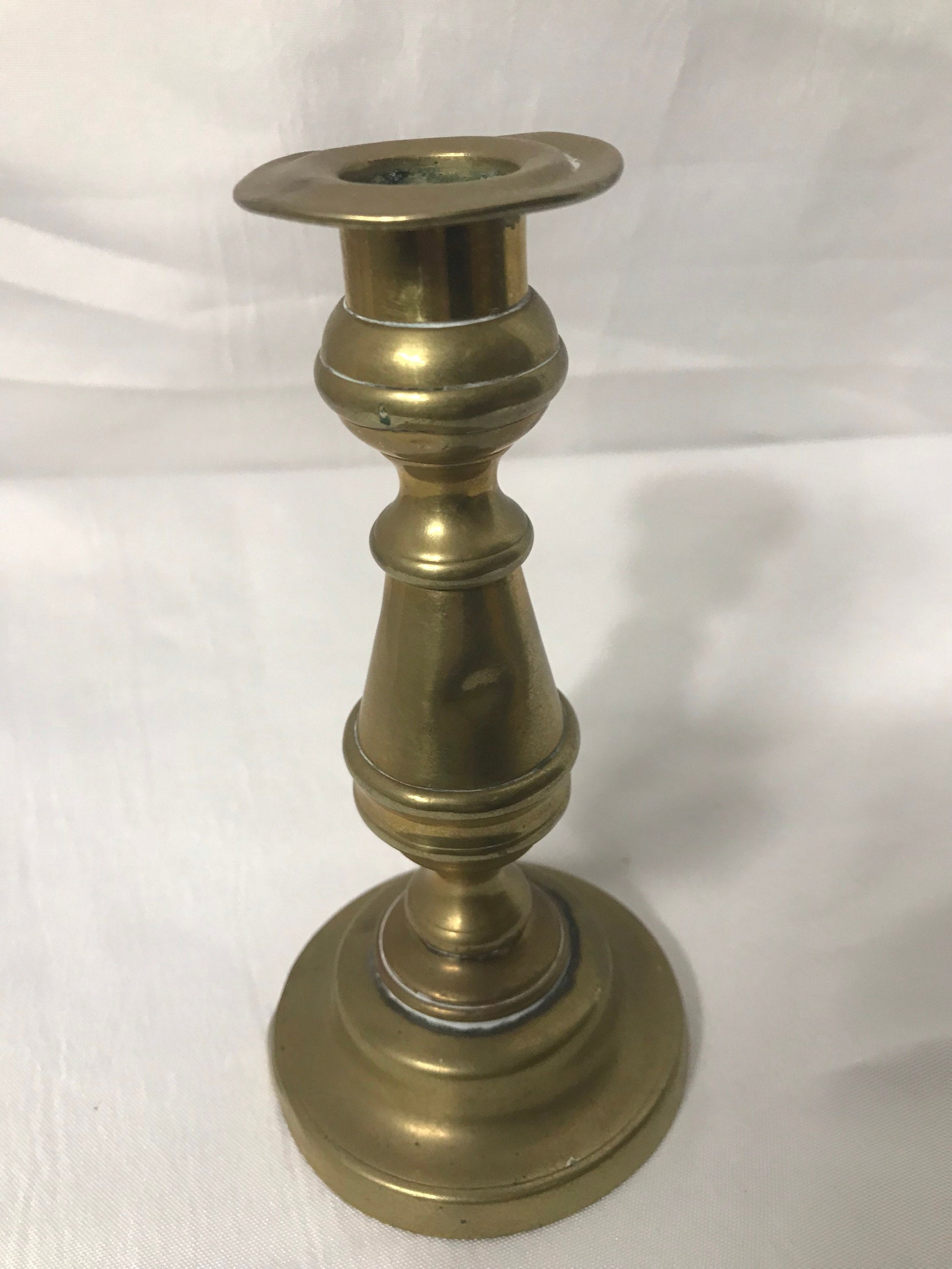 Vintage Brass Candlestick Holder | Home Decor