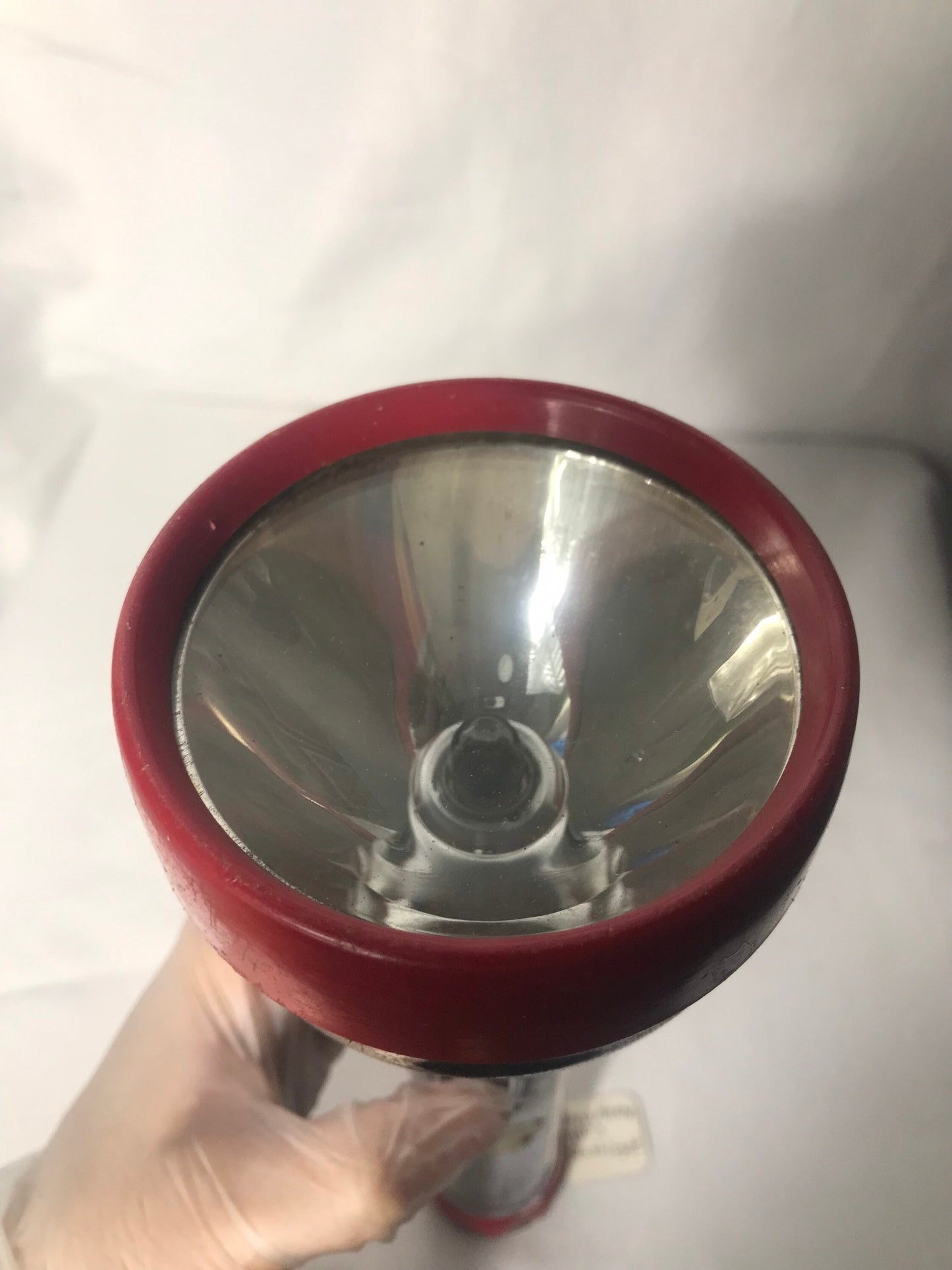 Vintage Red and Chrome Hawthorne Flashlight | Craft Supplies & Tools