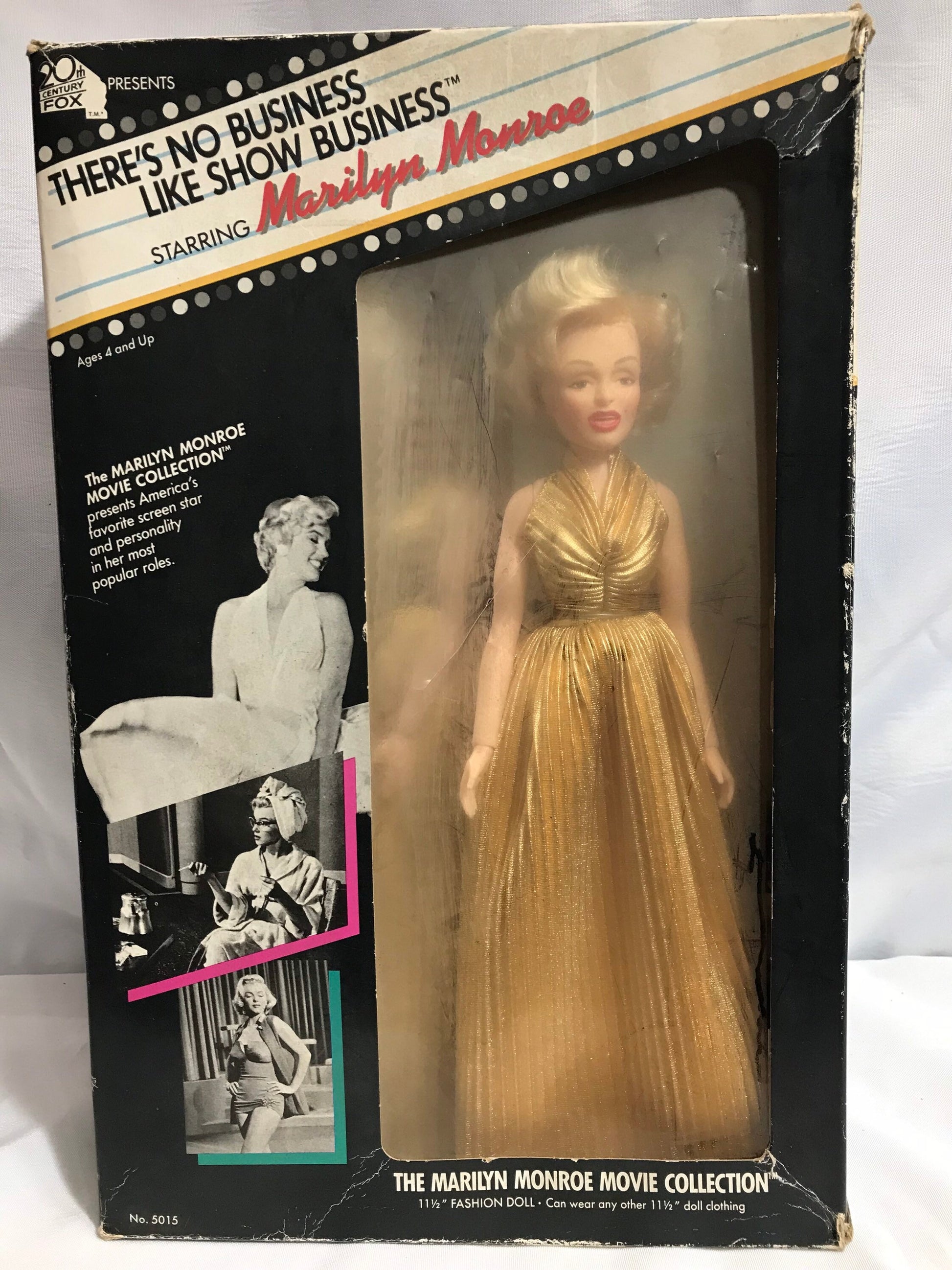 Vintage There’s No Business Like Show Business Marilyn Monroe Doll | The Marilyn Monroe Movie Collection by Tristar | 1982