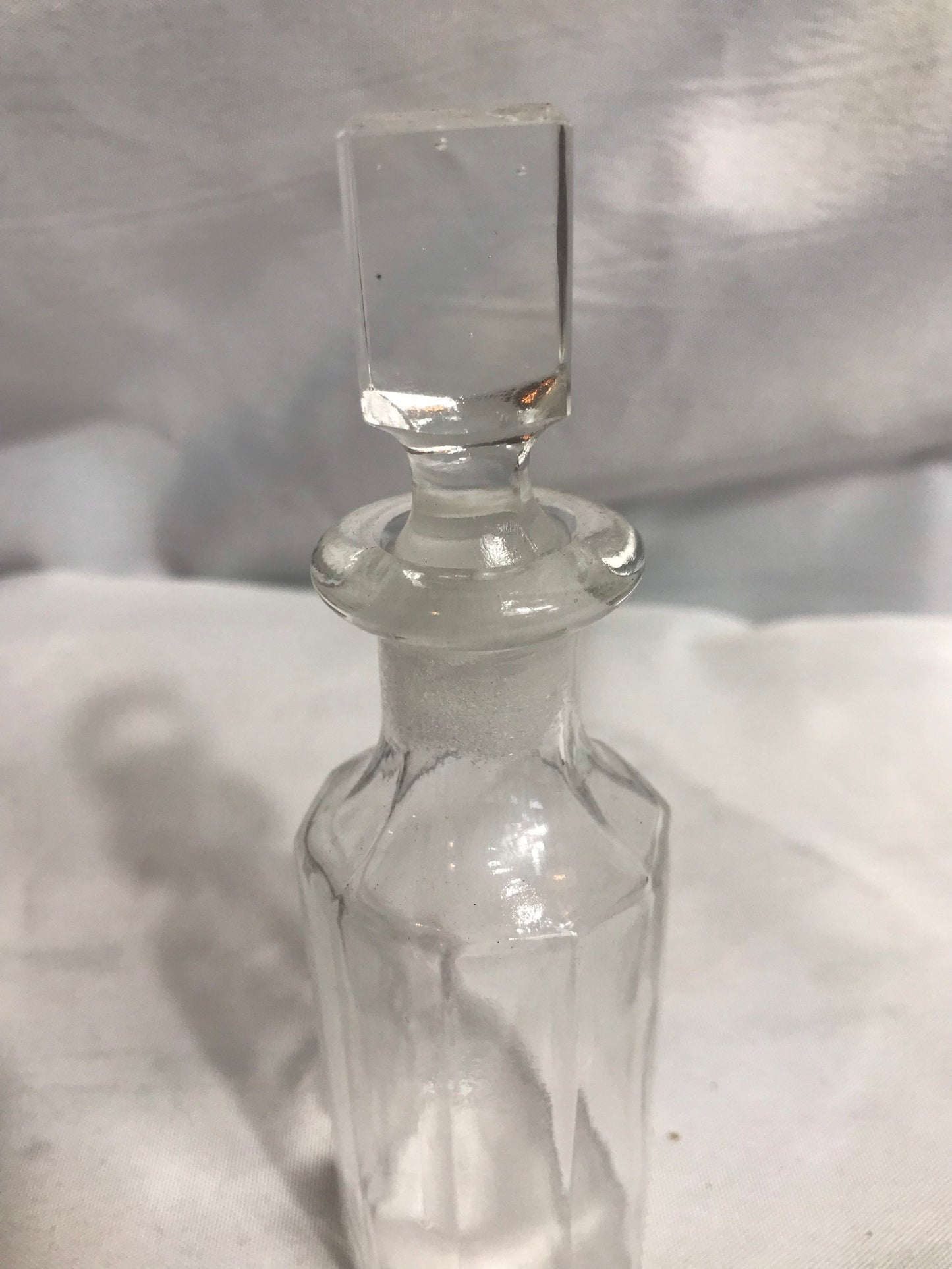 Vintage Clear Glass Apothecary Bottle | Home & Living