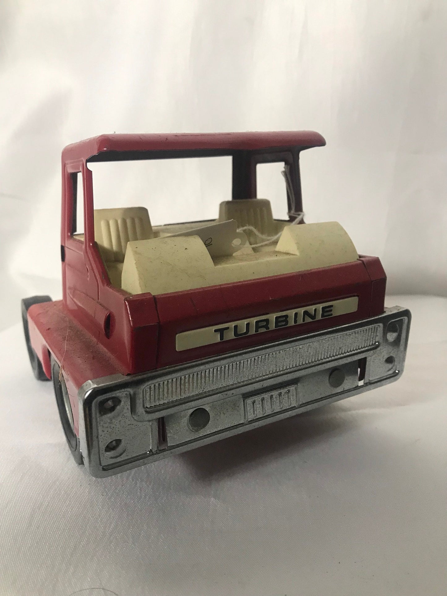 Vintage Red Turbine Car Transporter Toy Truck | Miniature Toys