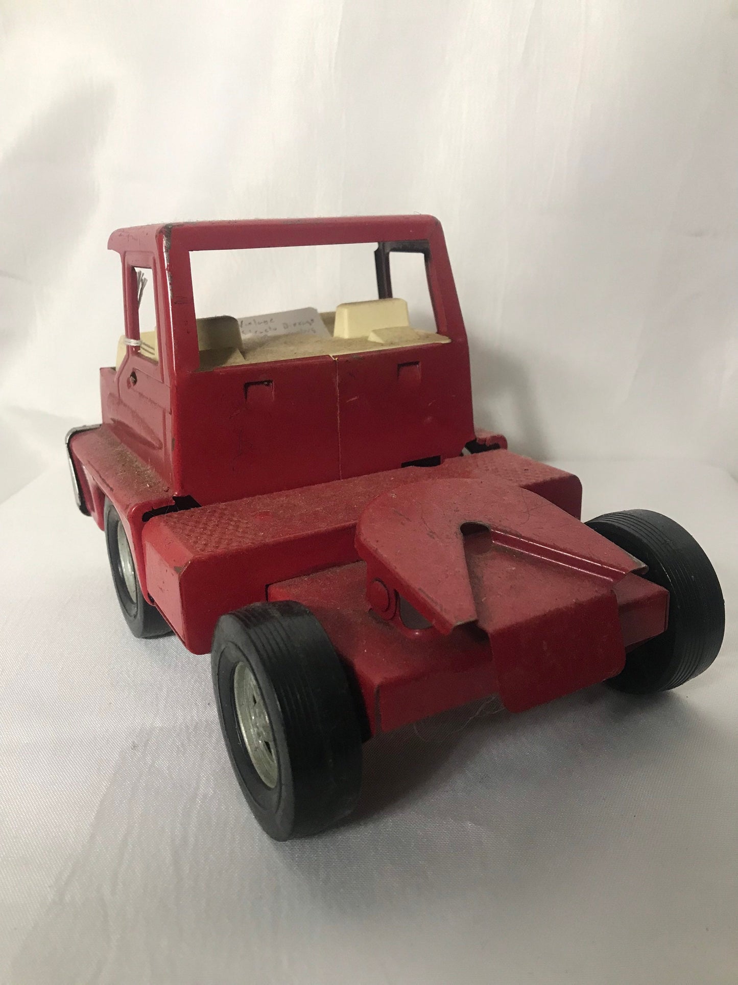 Vintage Red Turbine Car Transporter Toy Truck | Miniature Toys