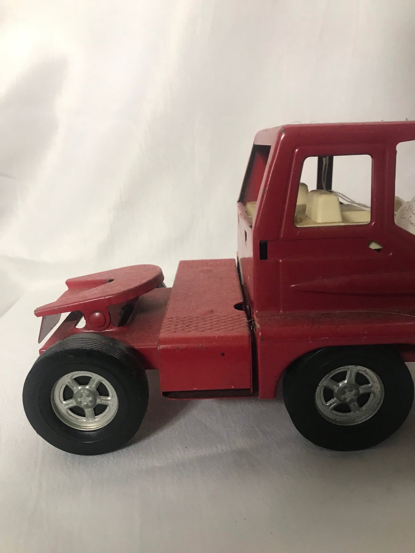 Vintage Red Turbine Car Transporter Toy Truck | Miniature Toys