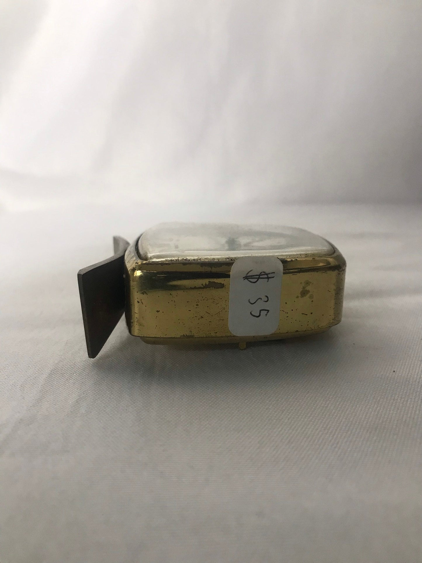 Vintage Bradley Bronze Alarm Clock | Home & Living Decor