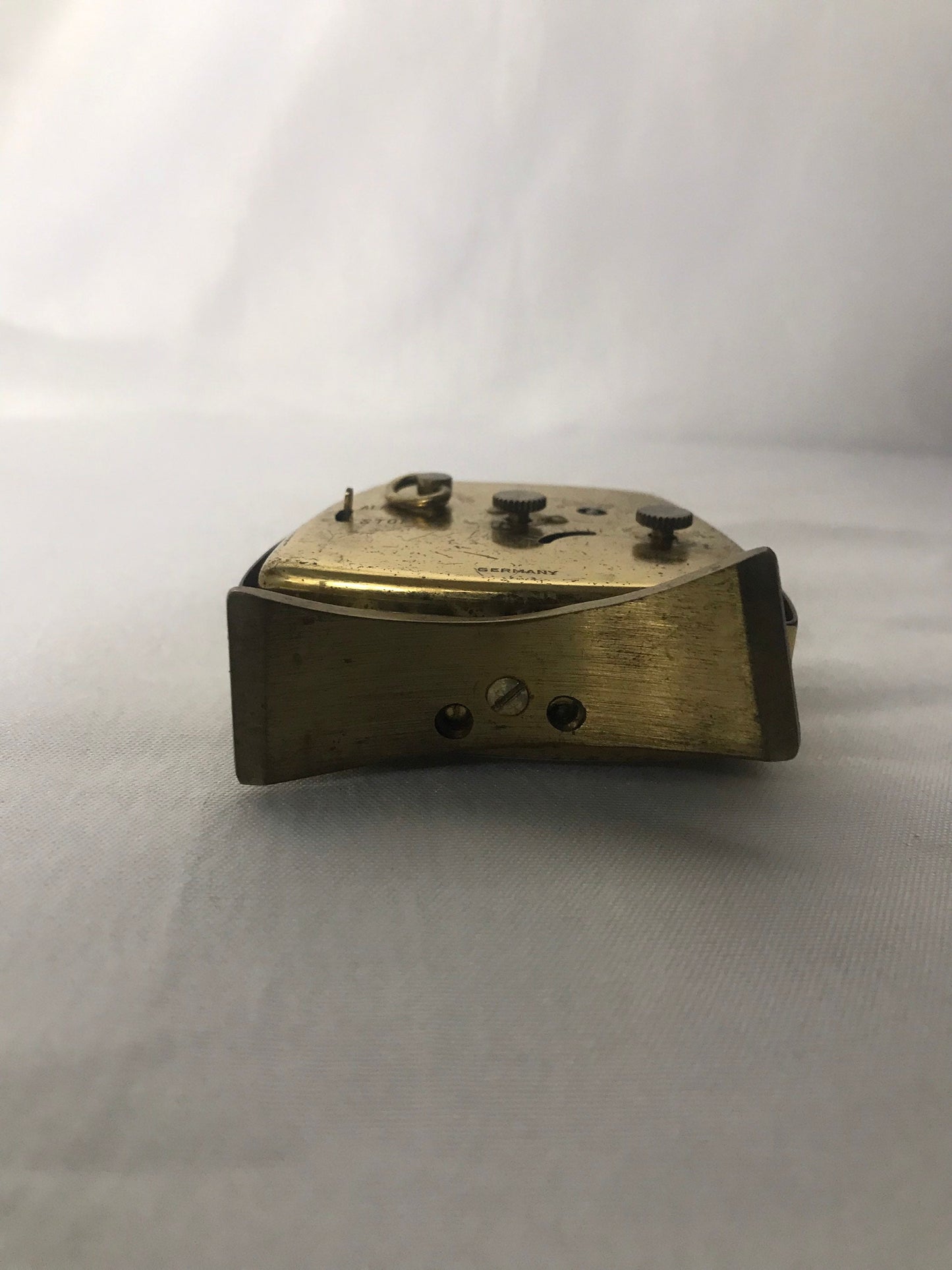 Vintage Bradley Bronze Alarm Clock | Home & Living Decor