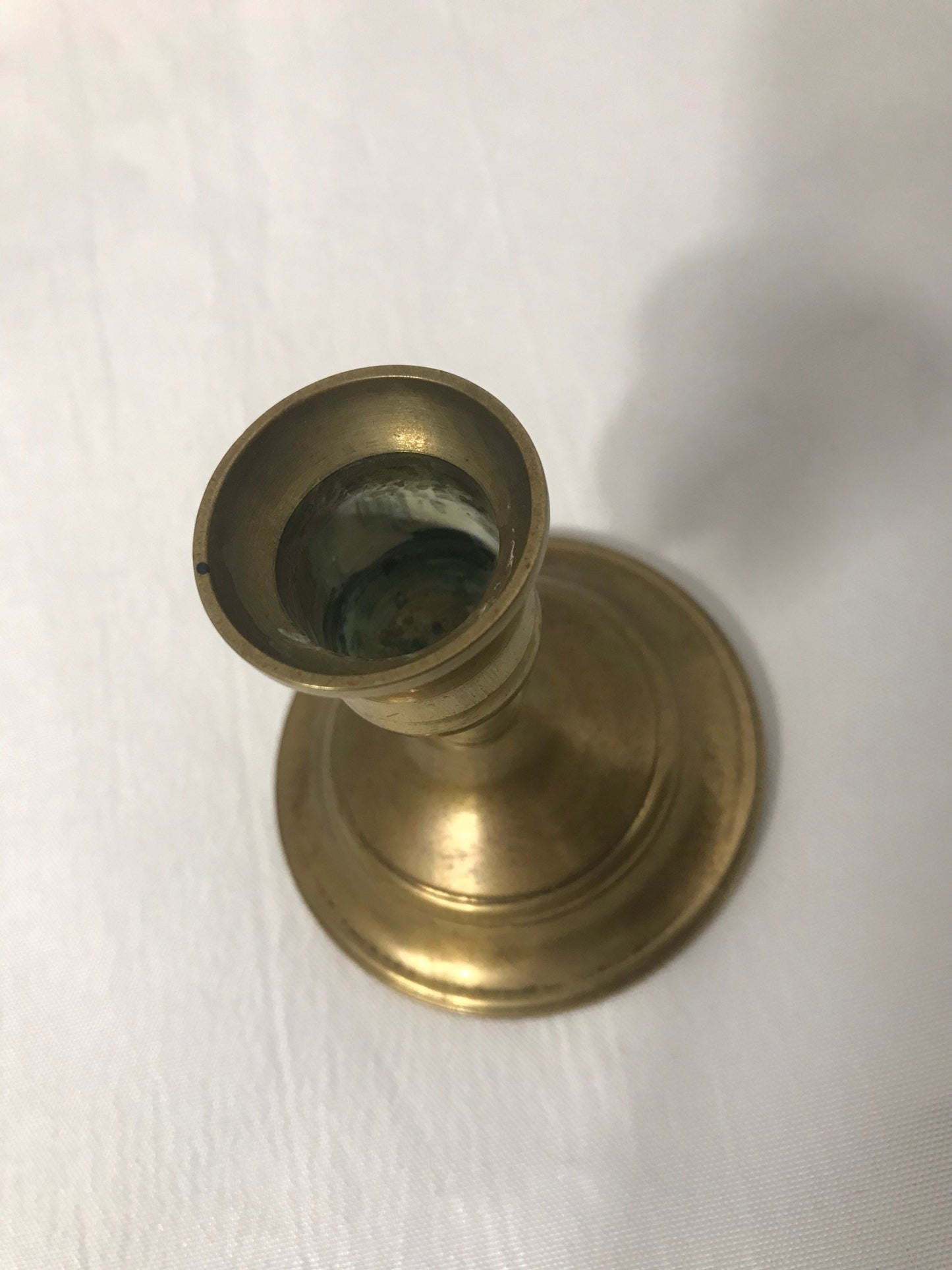 Vintage Miniature Brass Candlestick | Home Decor