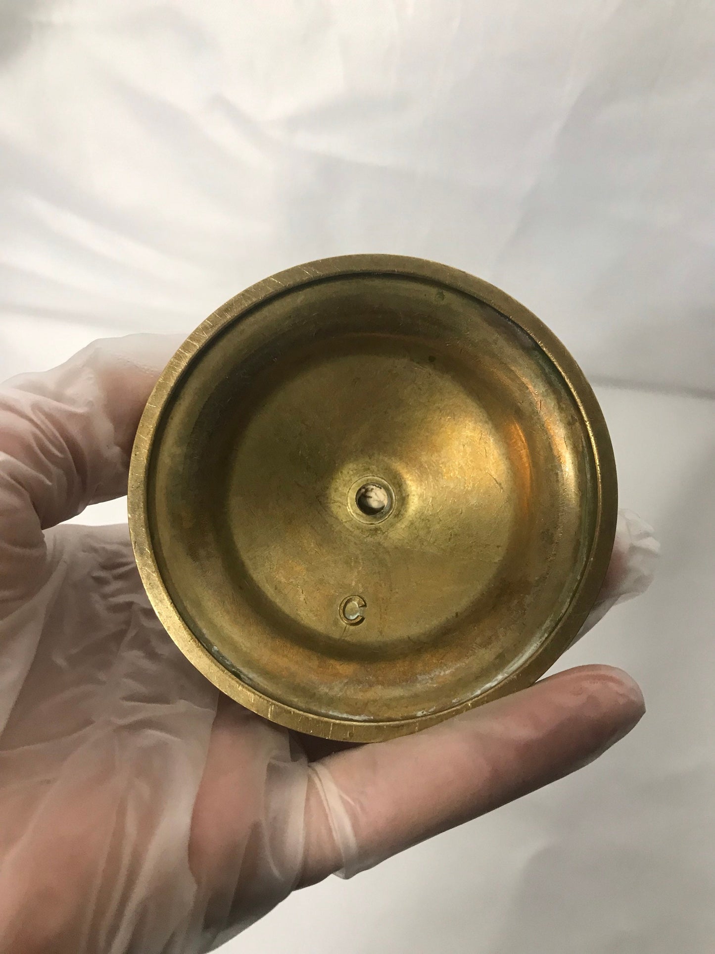 Vintage Miniature Brass Candlestick | Home Decor