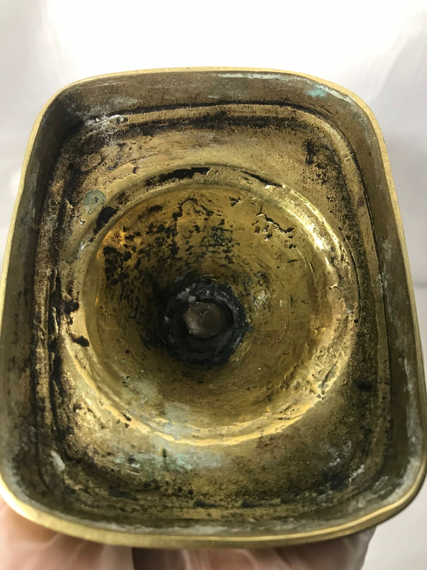 Vintage Brass Candlestick Holder | Home Decor