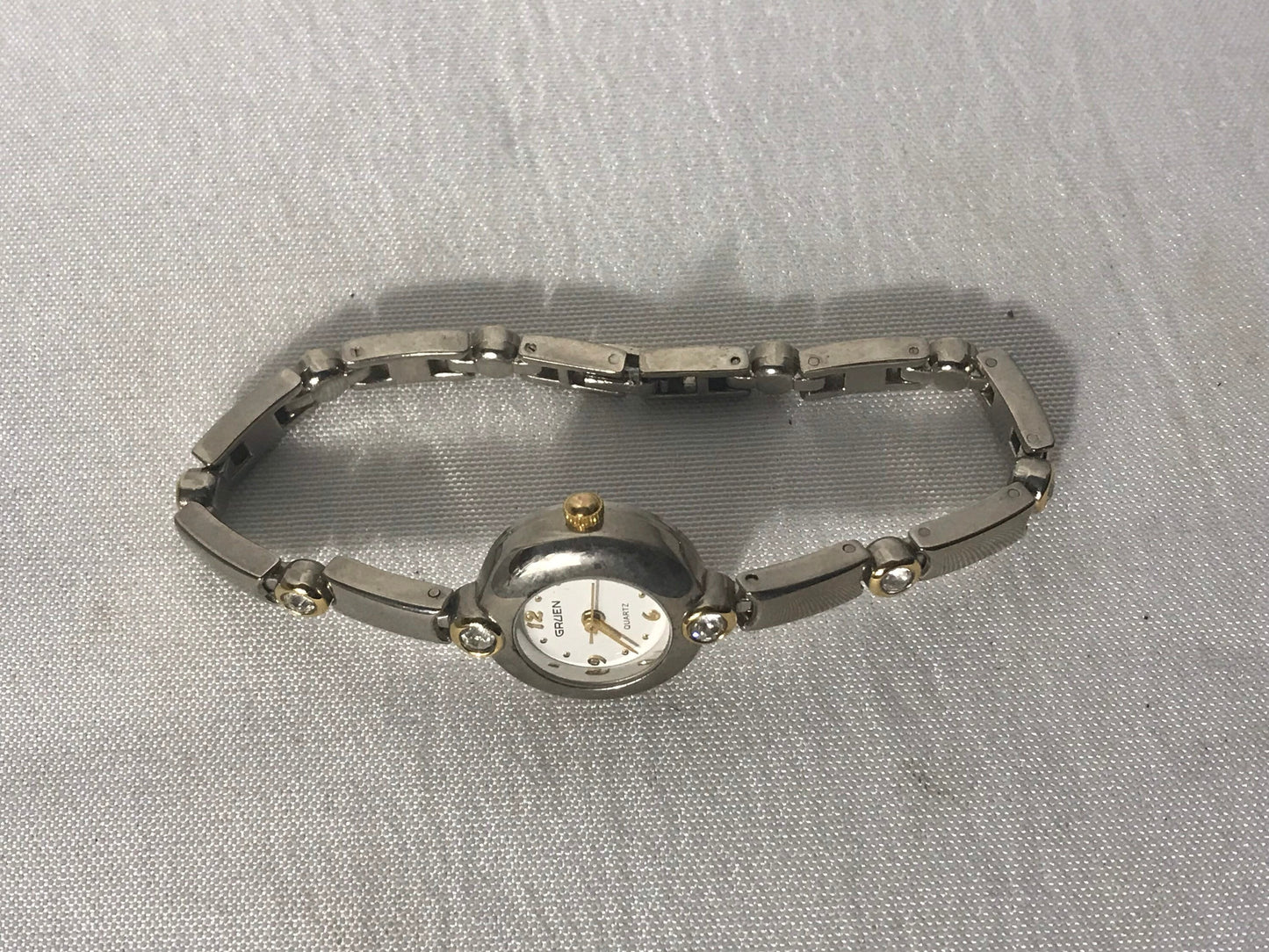 Vintage Gruen Silver Wrist Watch | Jewelry