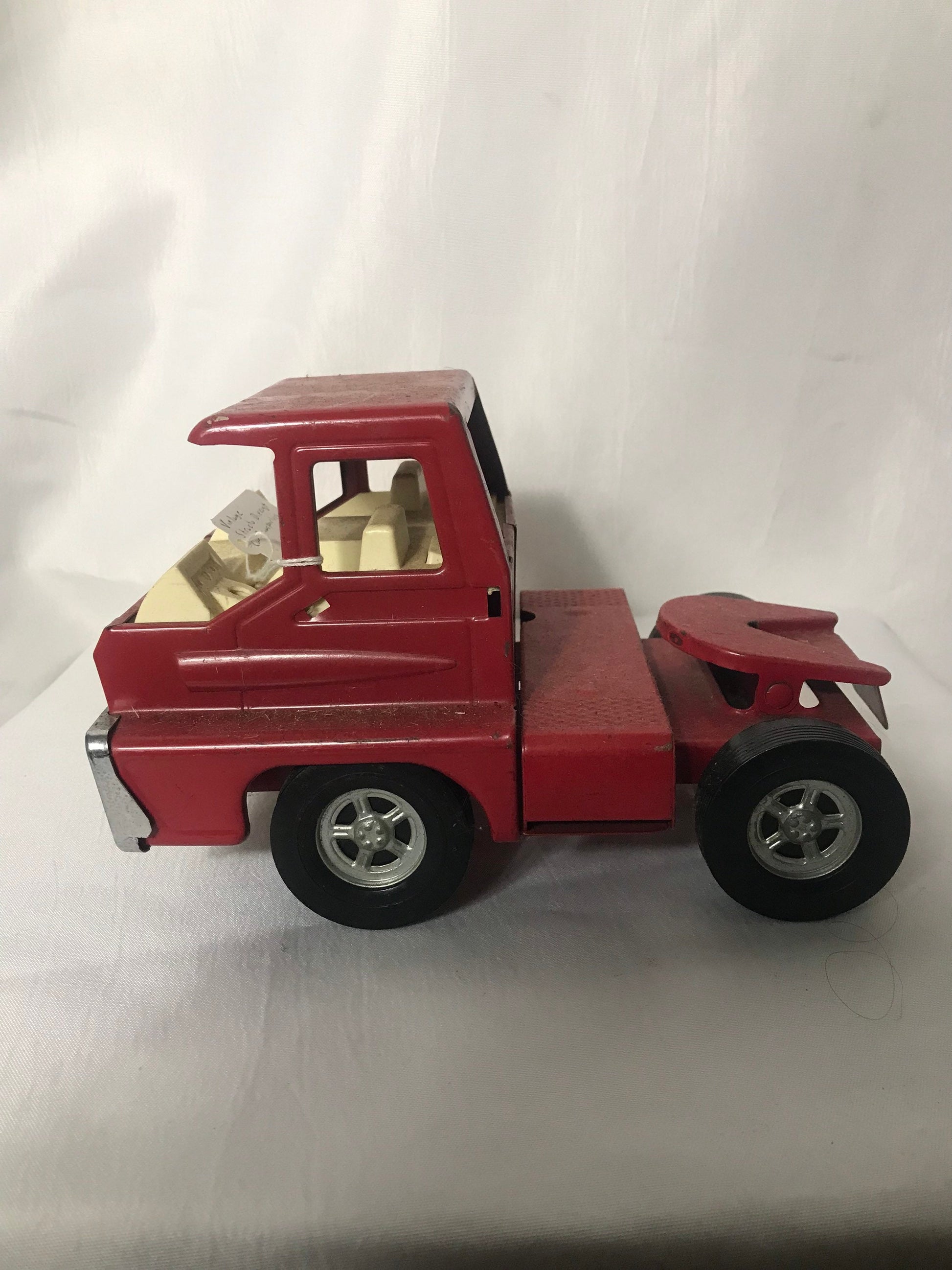 Vintage Red Turbine Car Transporter Toy Truck | Miniature Toys