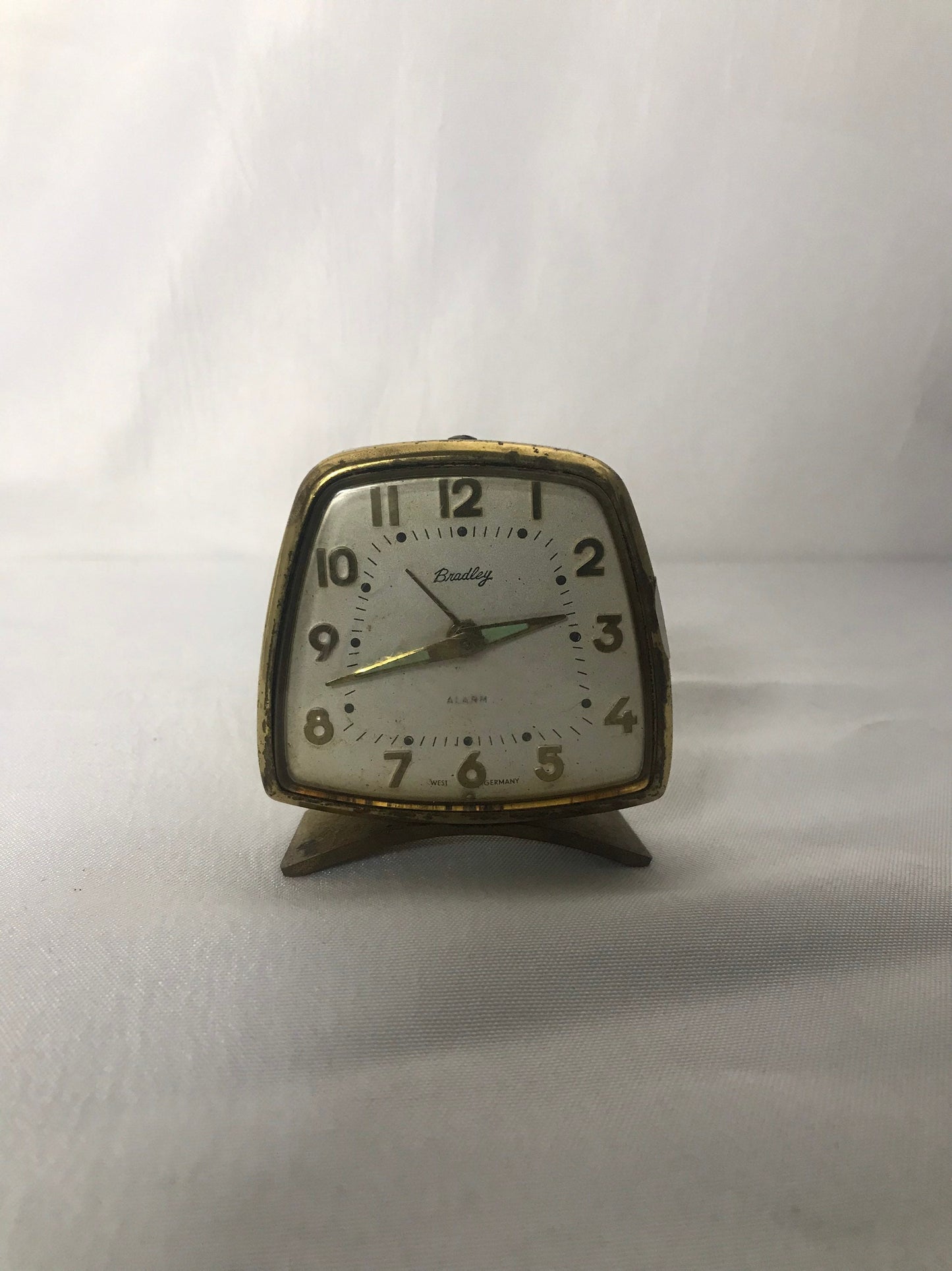 Vintage Bradley Bronze Alarm Clock | Home & Living Decor