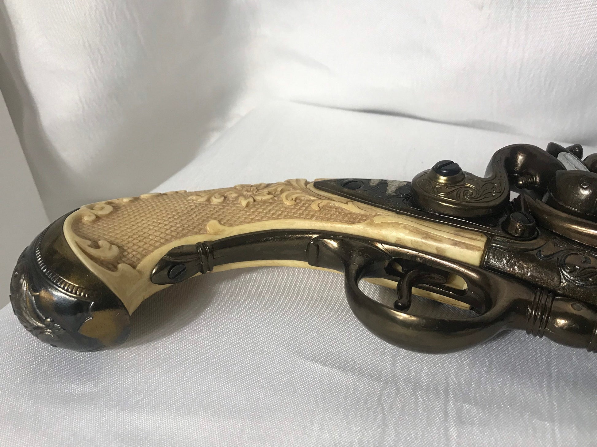 Antique Bronze Pistol | Prop Use Only | Costume Accessories