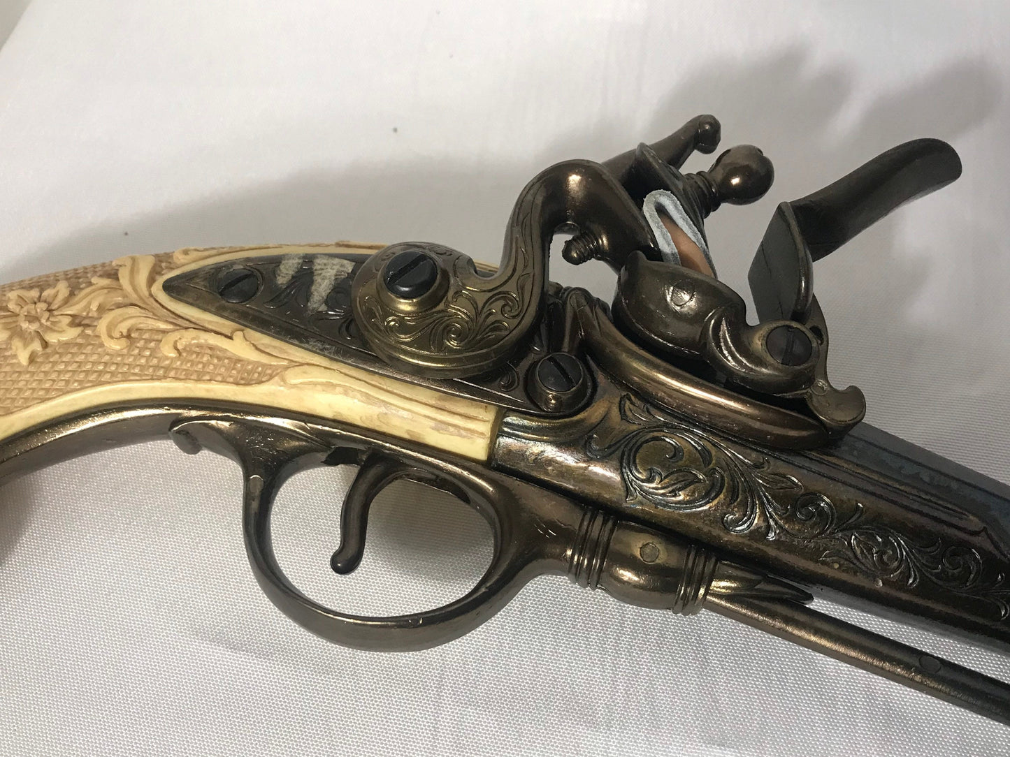 Antique Bronze Pistol | Prop Use Only | Costume Accessories