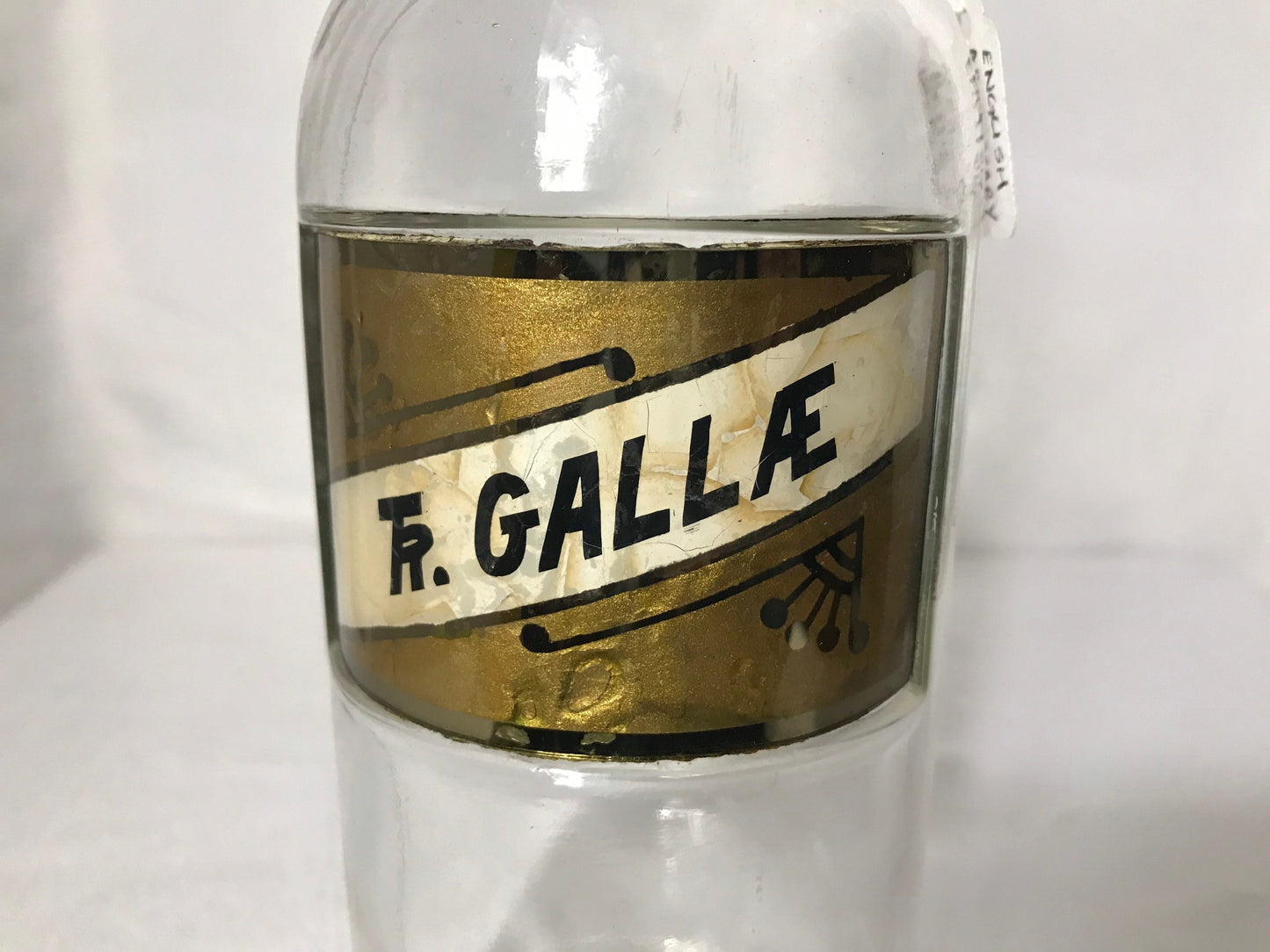 Vintage English Tr. GallÆ Apothecary Bottle | Home & Living