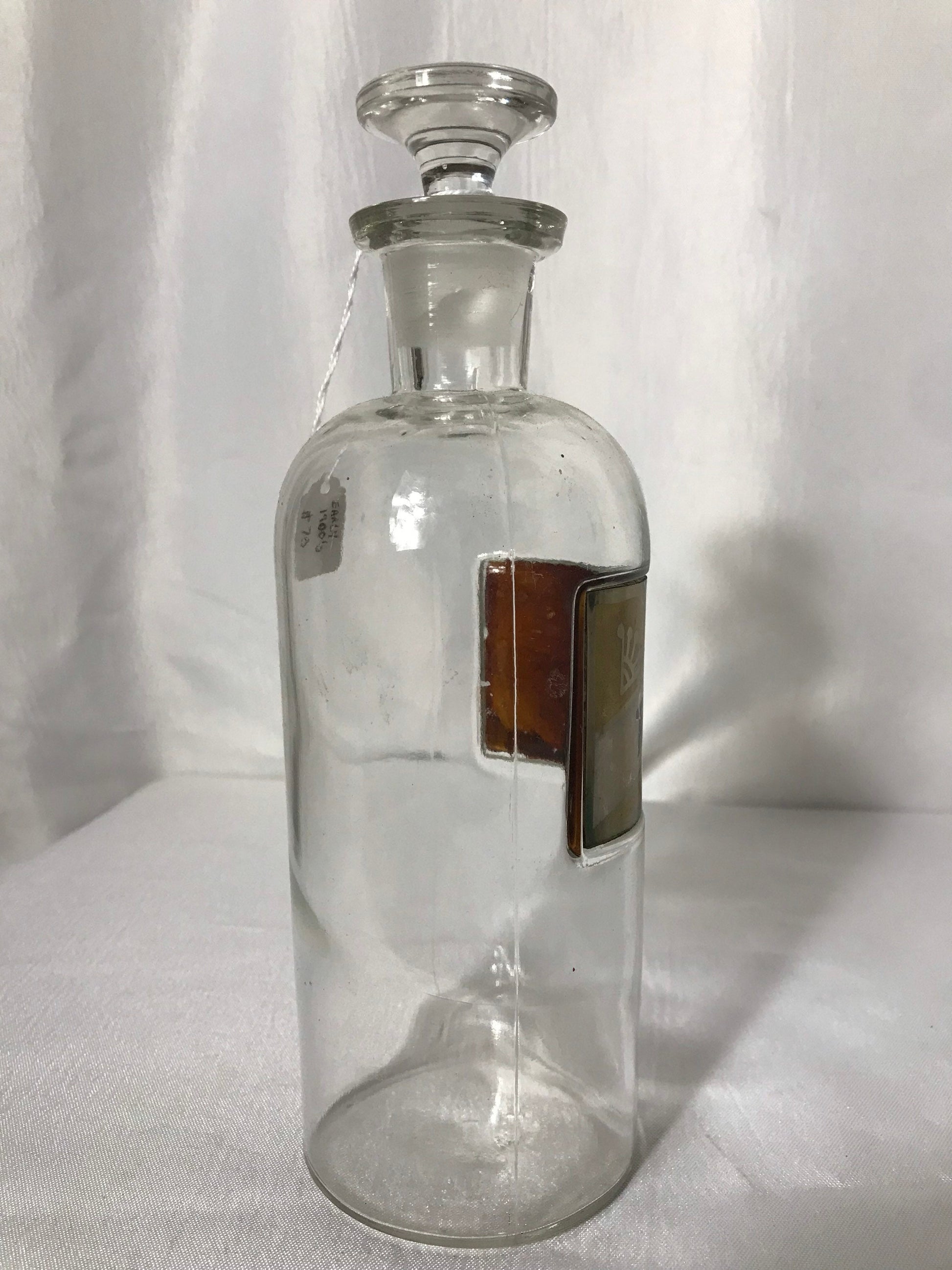 Vintage English Tr. GallÆ Apothecary Bottle | Home & Living