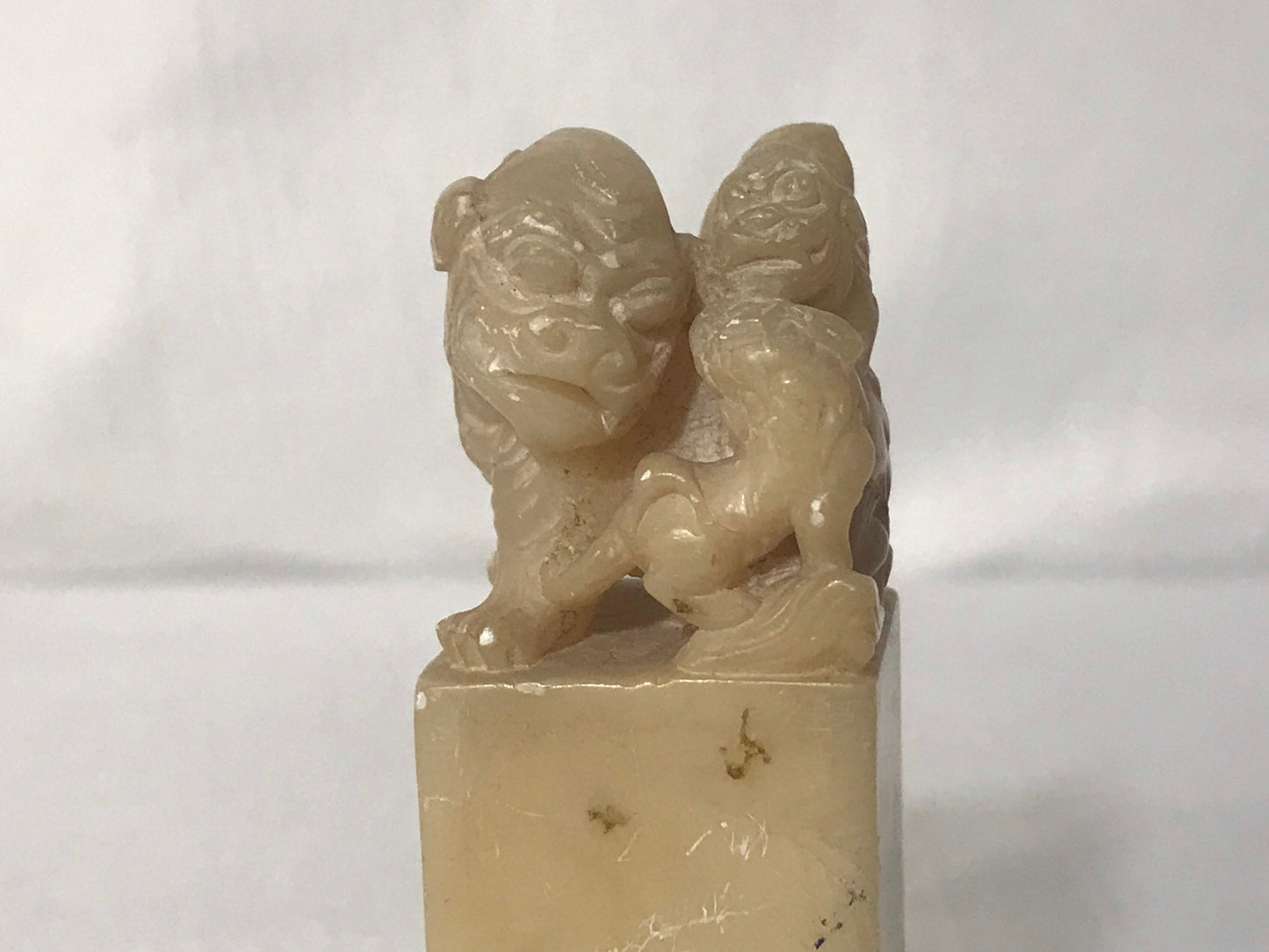 Vintage Onyx Stone Chinese Seal (Stamp) | Home Decor