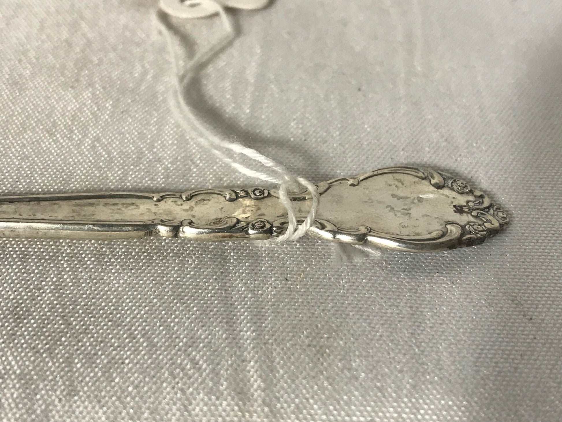 Vintage 1960 Grandeur Sterling Silver Teaspoon by Oneida Silver | Home & Living