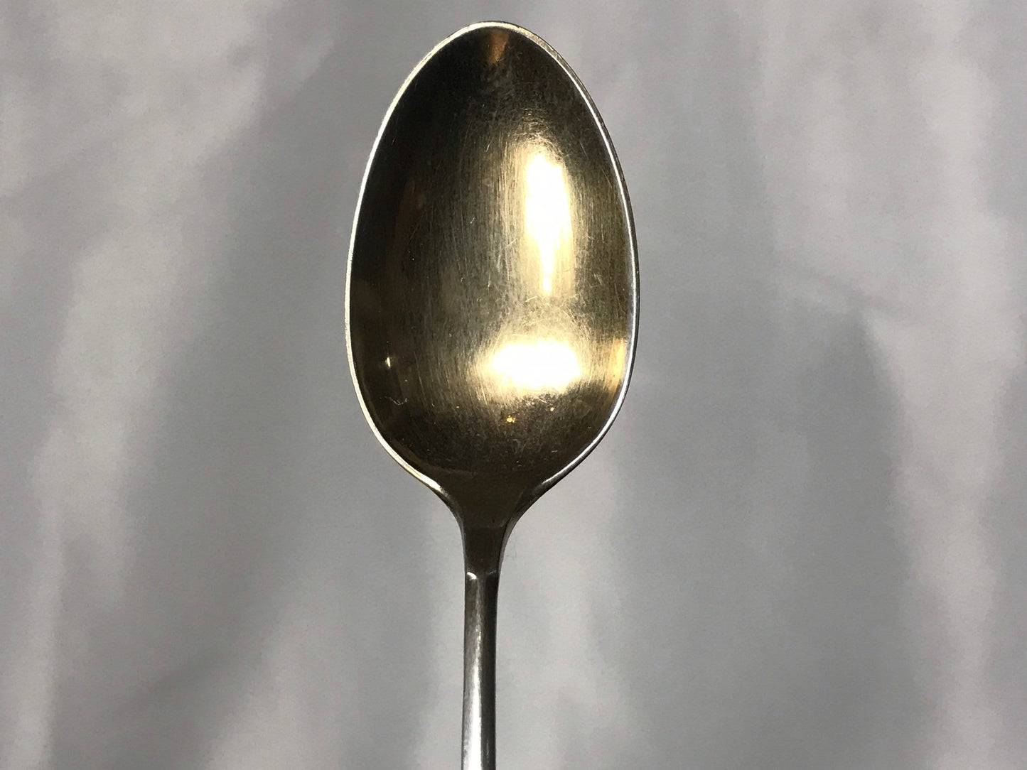 Vintage 1882 Theodore B. Starr Sterling Silver Tea Spoon with Gilding | Home & Living