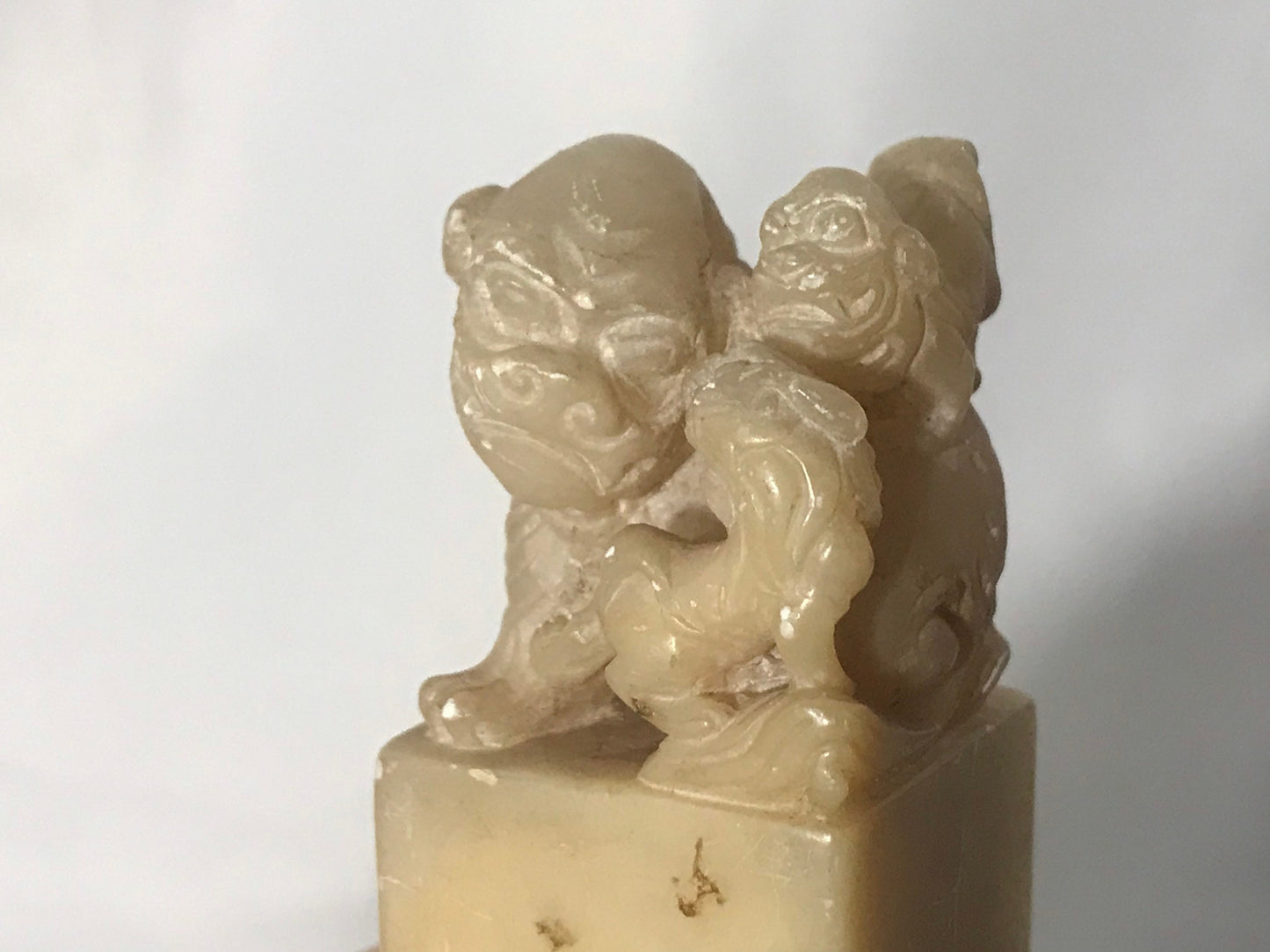 Vintage Onyx Stone Chinese Seal (Stamp) | Home Decor