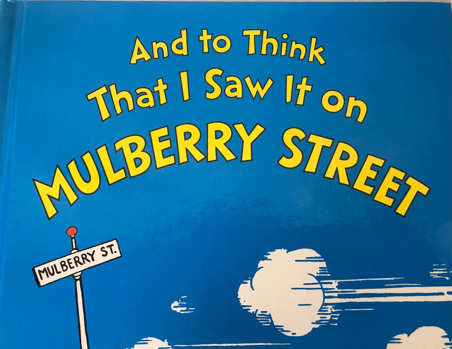 Vintage Classic Dr. Seuss Book “And to Think That I Saw It On Mulberry Street” | Home & Living