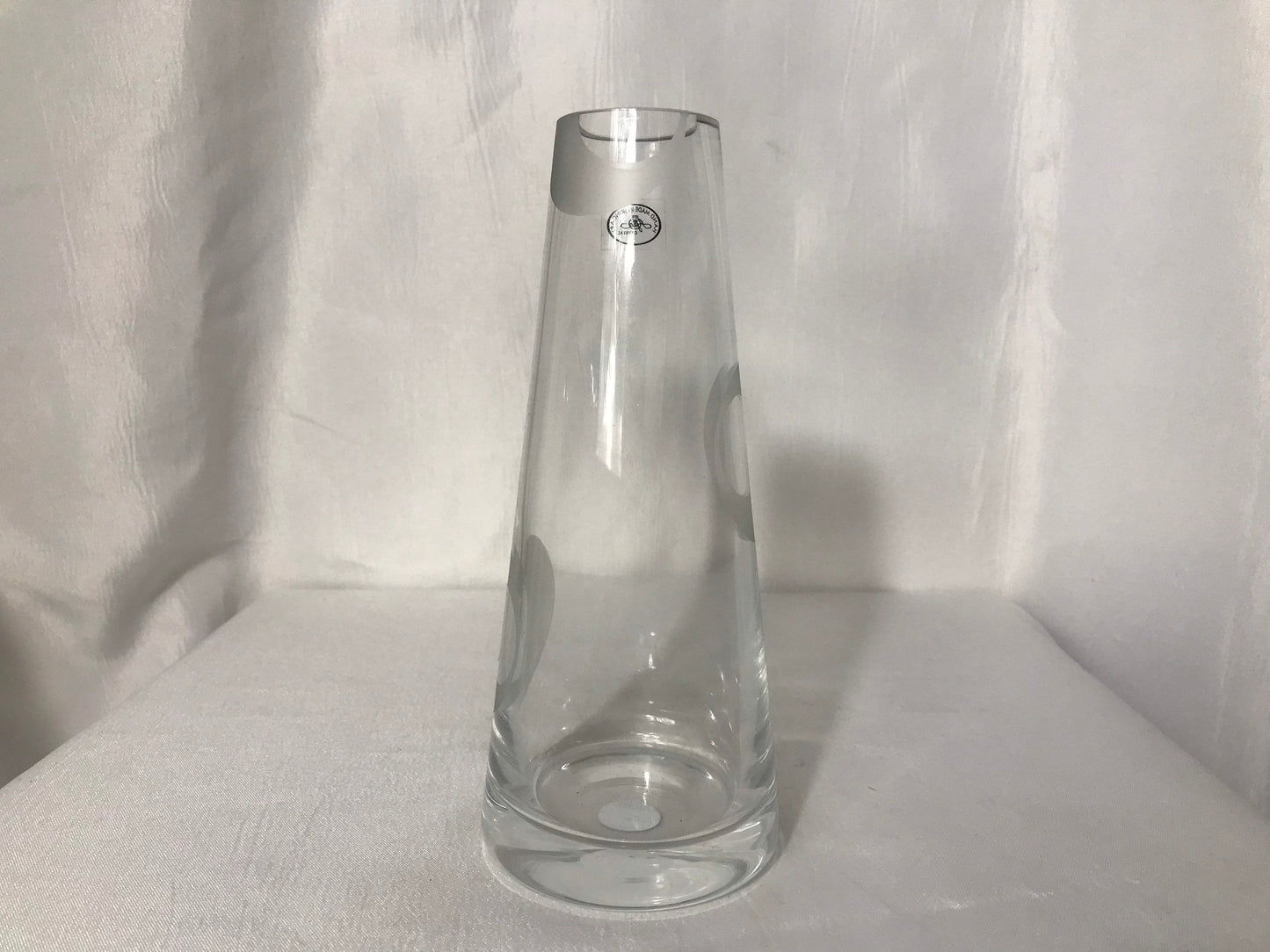 Vintage Hungarian Crystal Vase | Home Decor