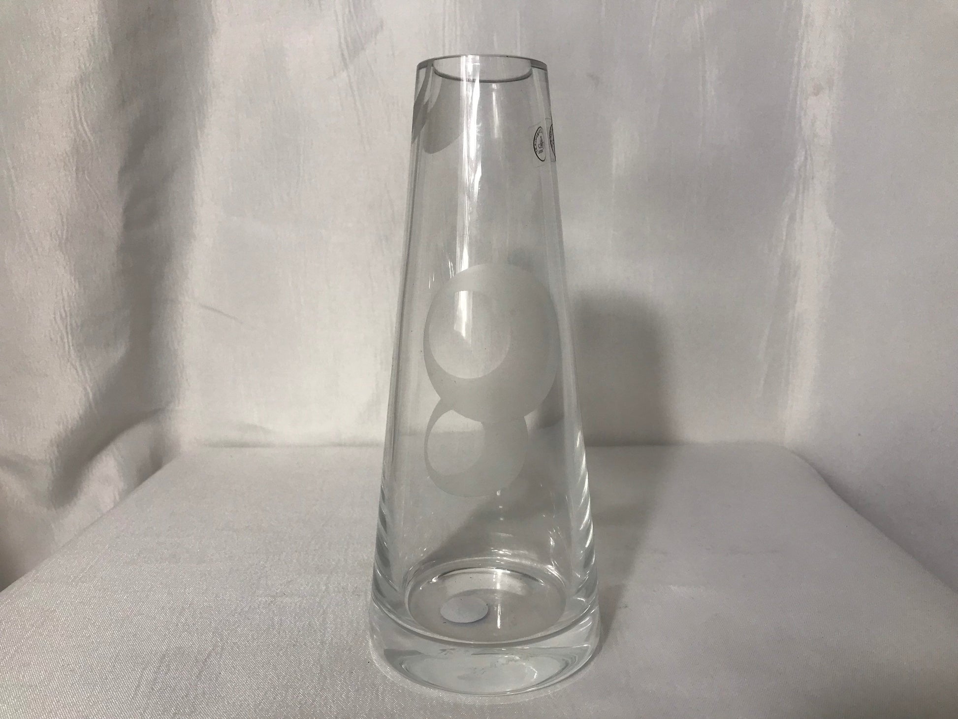 Vintage Hungarian Crystal Vase | Home Decor