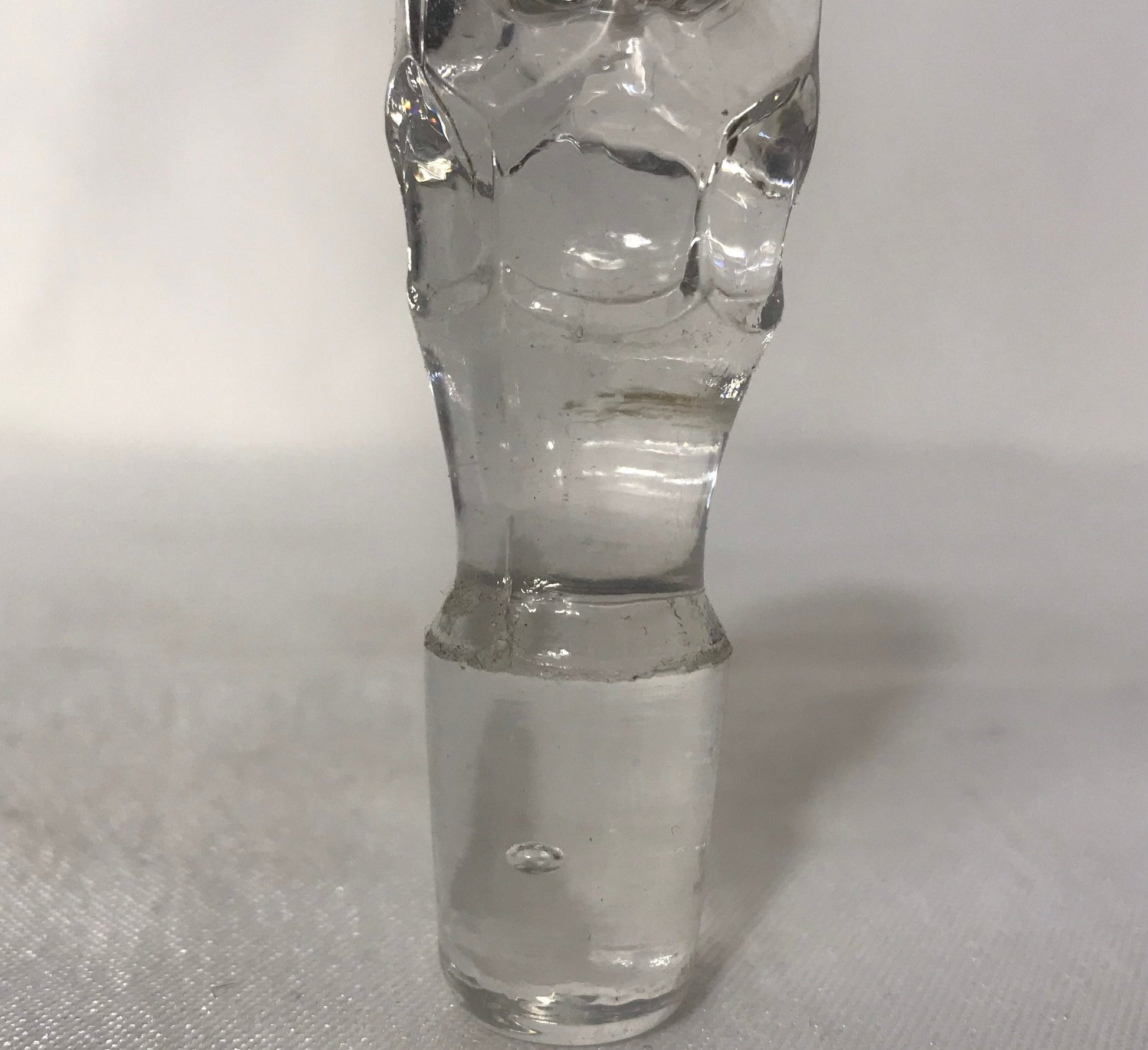 Vintage Clear Crystal Glass Bottle Stopper | Home & Living