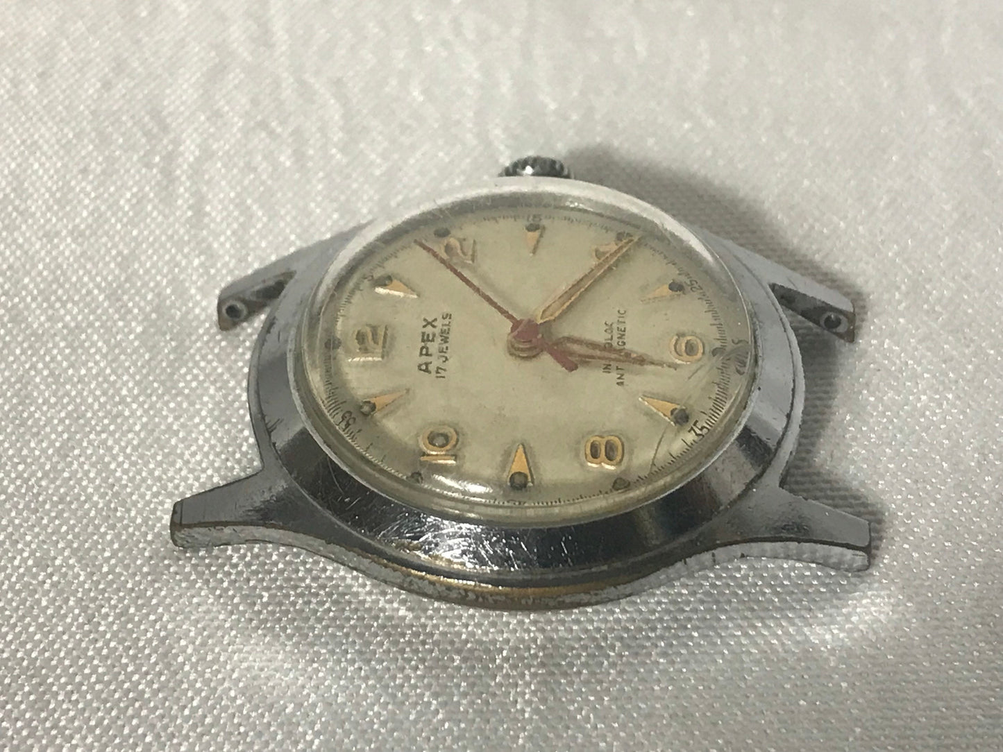 Vintage Apex Silver Face Watch | Jewelry