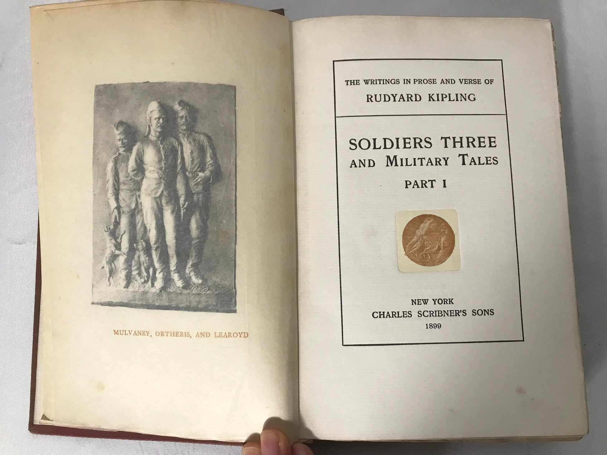 Vintage Scribners The Works of Rudyard Kipling II | Soldiers Three and Military Tales Part 1 | Literature & Fiction