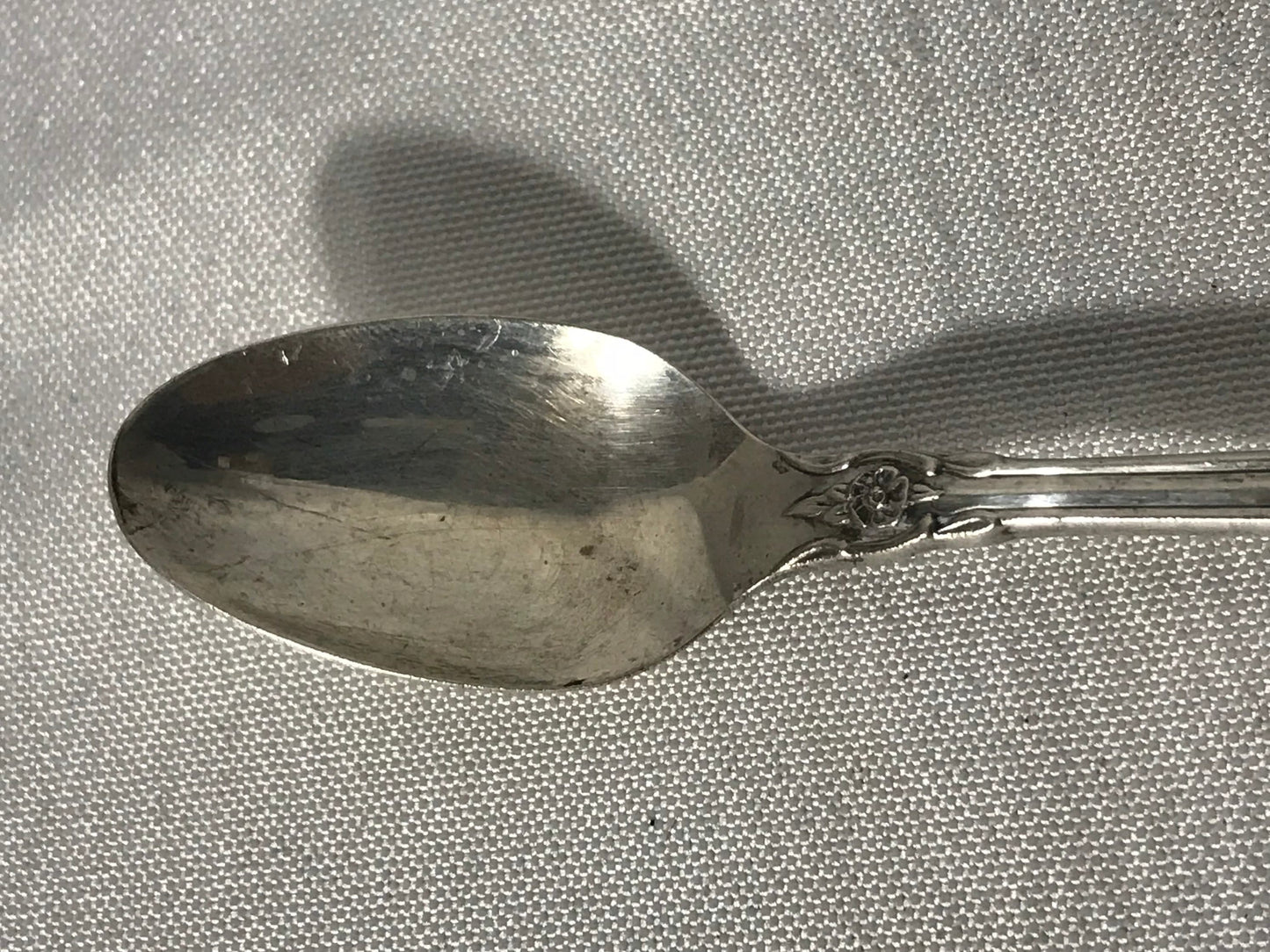 Vintage 1960 Grandeur Sterling Silver Teaspoon by Oneida Silver | Home & Living