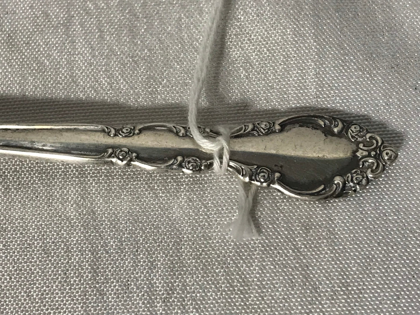 Vintage 1960 Grandeur Sterling Silver Teaspoon by Oneida Silver | Home & Living