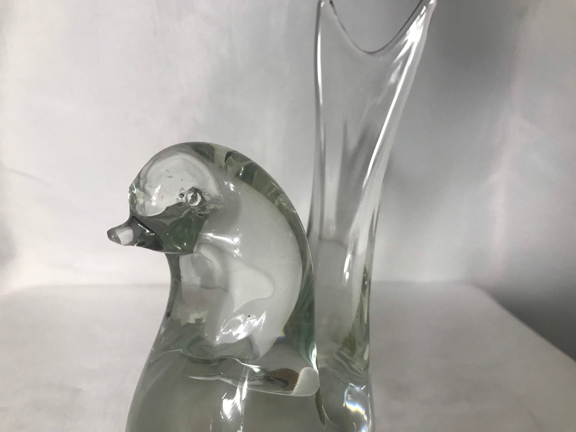 Vintage Glass Bird Sculpture | Glass Sculptures & Figurines