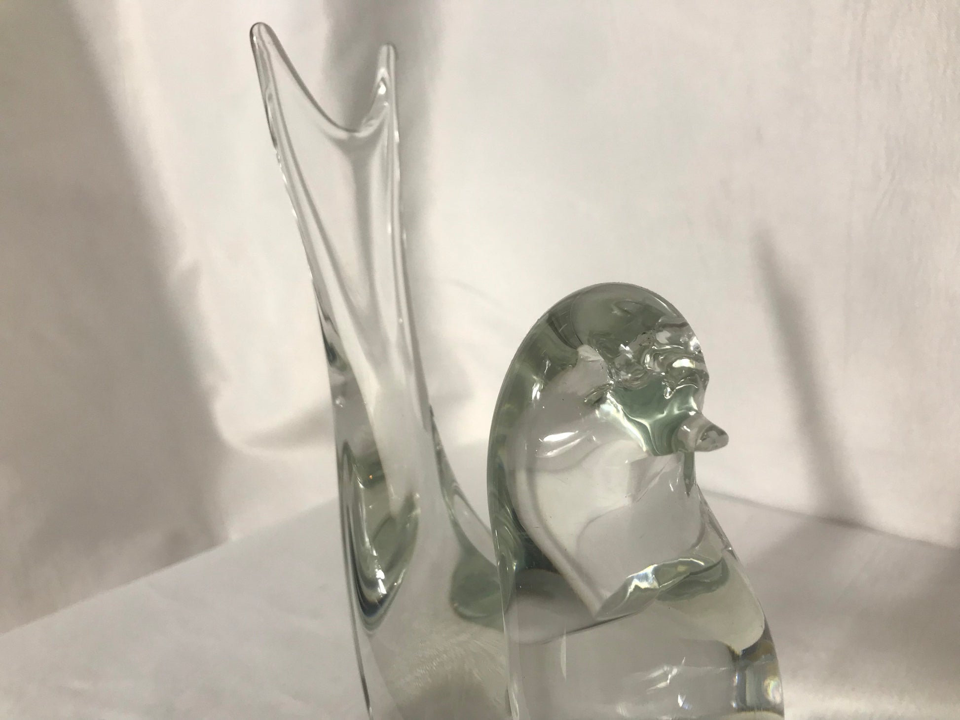 Vintage Glass Bird Sculpture | Glass Sculptures & Figurines