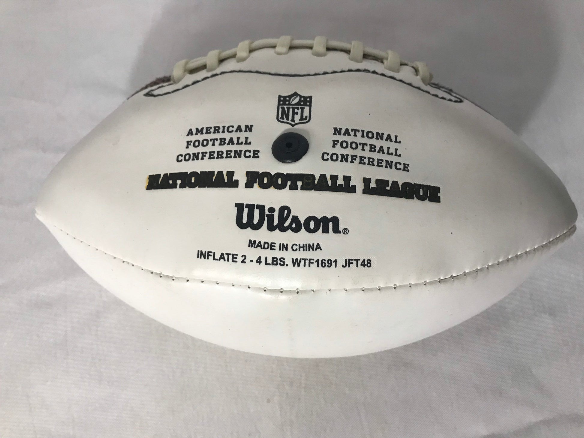 Vintage Singed NFL Inflatable Football | Collectible Balls