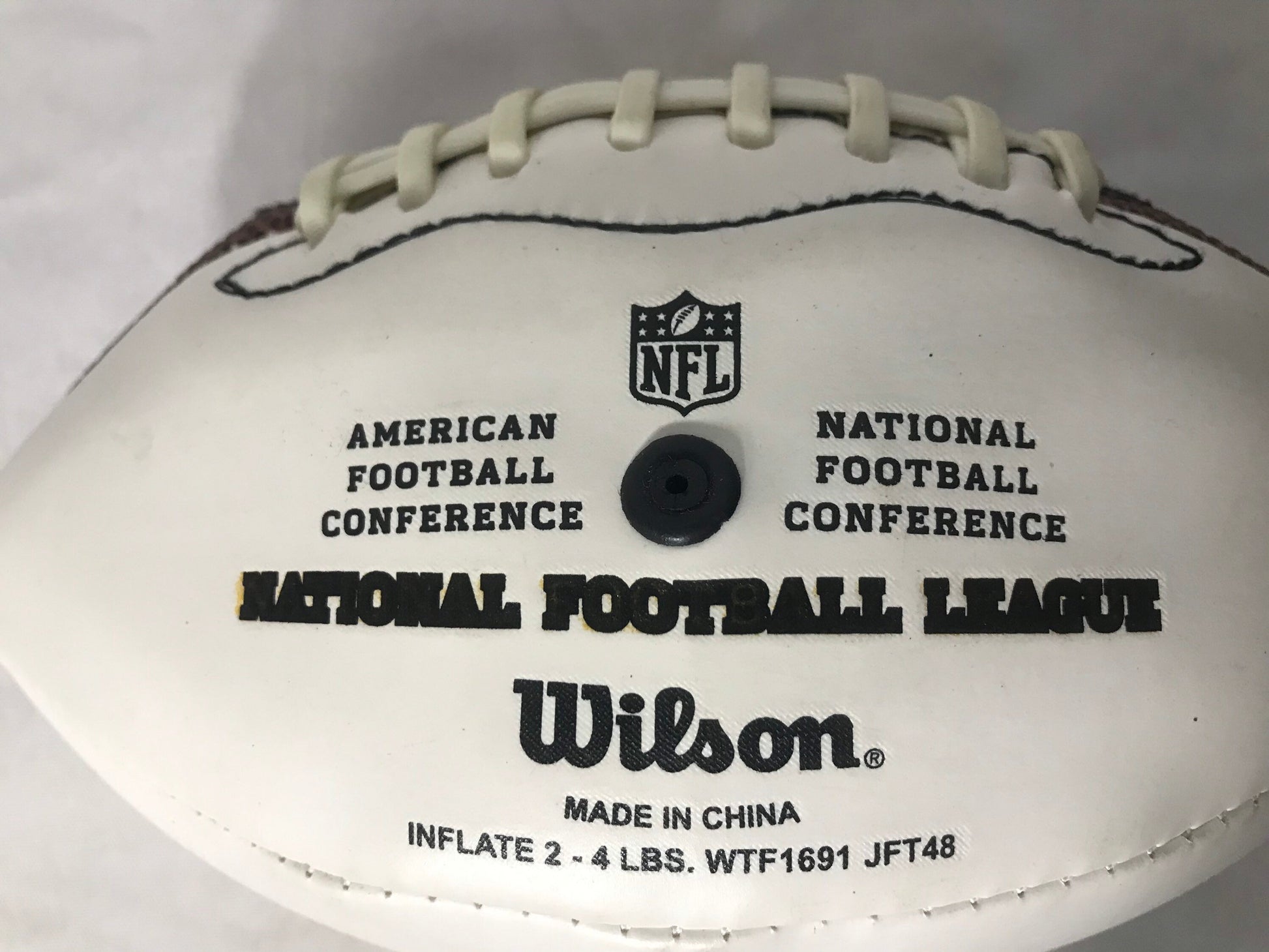 Vintage Singed NFL Inflatable Football | Collectible Balls