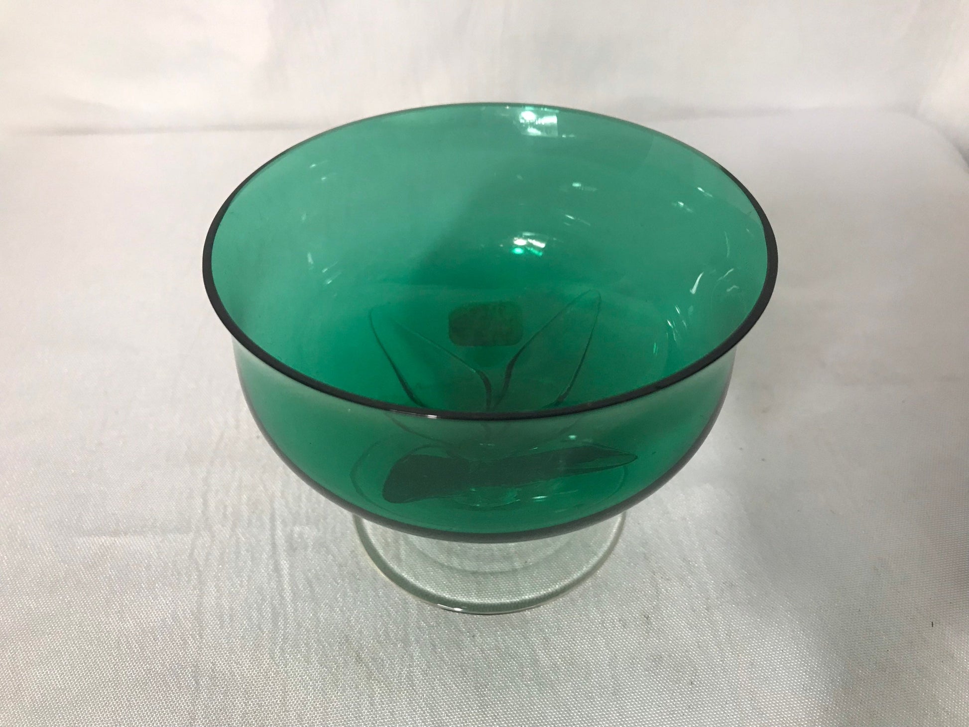 Vintage Tulip Glassware Bowl | Home & Living