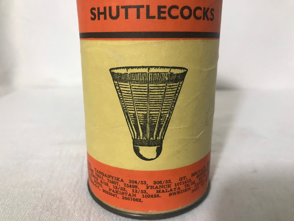 Vintage Orange-Carlton Plastic Badminton Shuttlecocks | Toys and Games