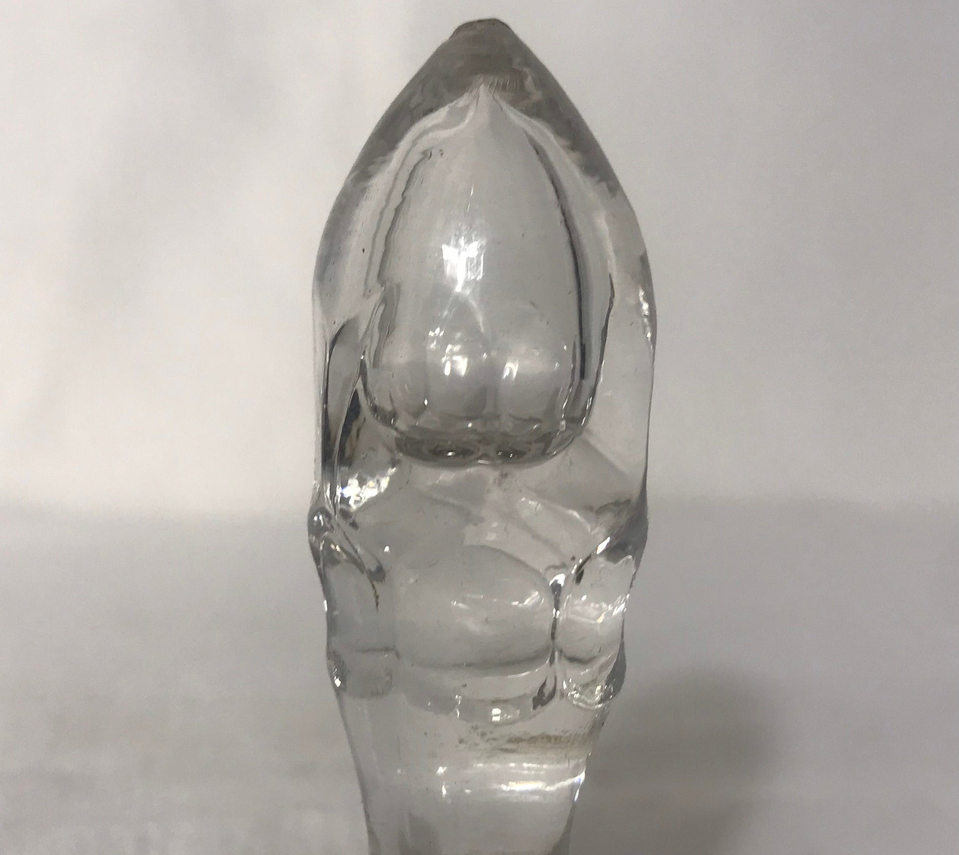 Vintage Clear Crystal Glass Bottle Stopper | Home & Living